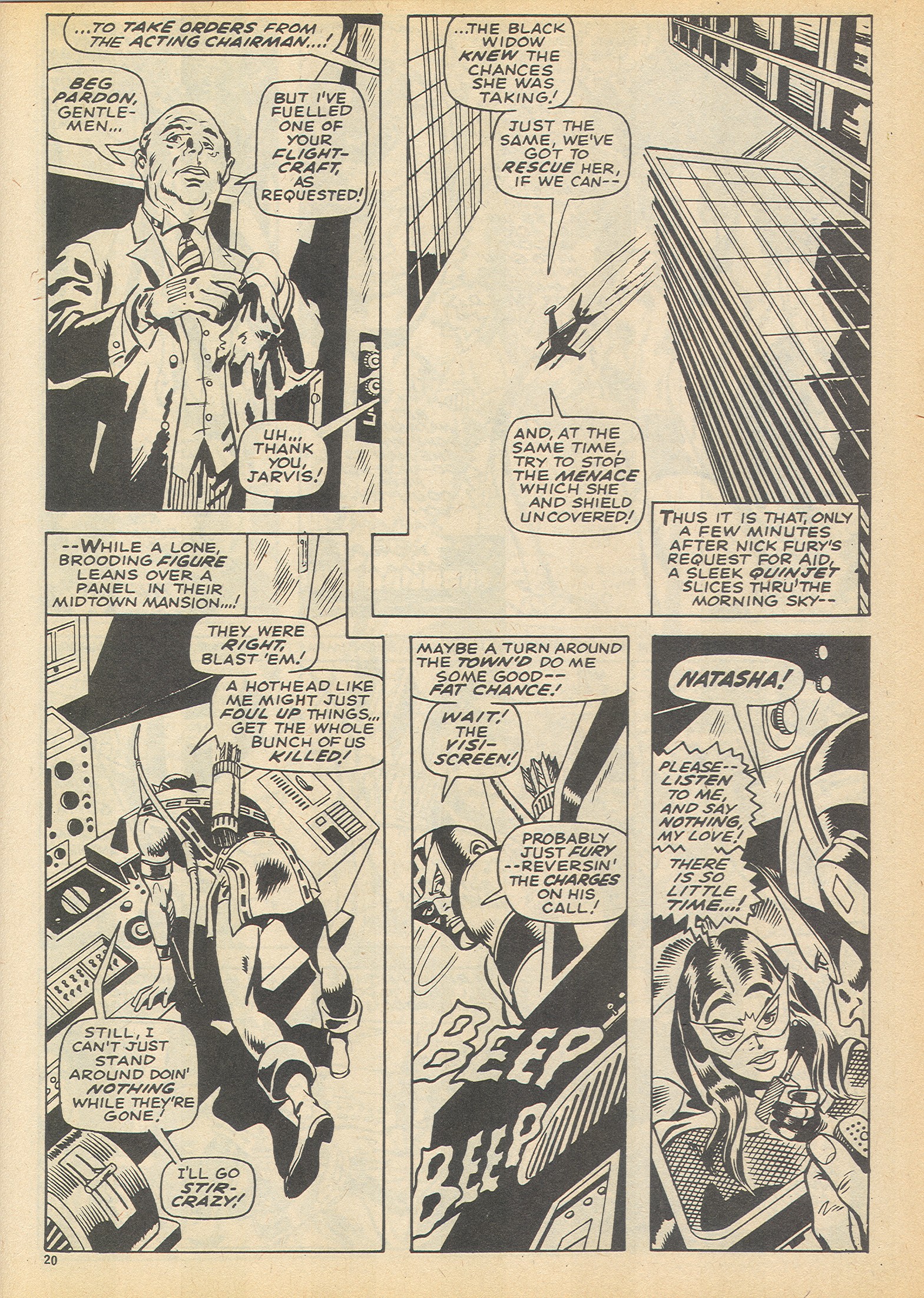 Read online The Avengers (1973) comic -  Issue #92 - 20