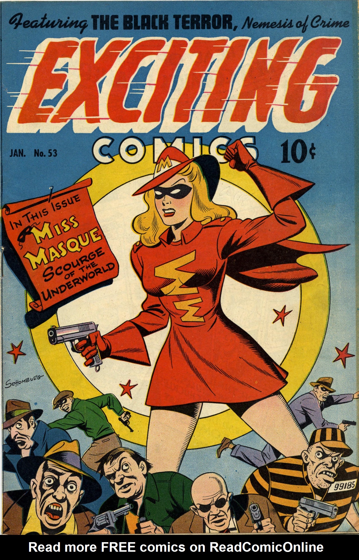 Read online Exciting Comics comic -  Issue #53 - 1