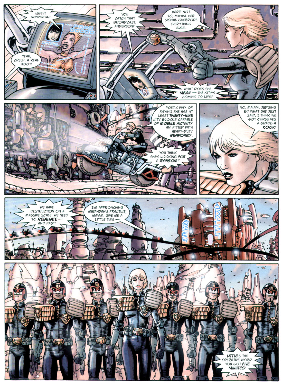 Read online Judge Dredd Megazine (Vol. 5) comic -  Issue #261 - 23