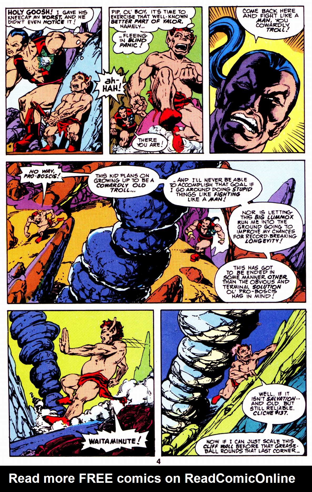 Read online Warlock (1982) comic -  Issue #4 - 6