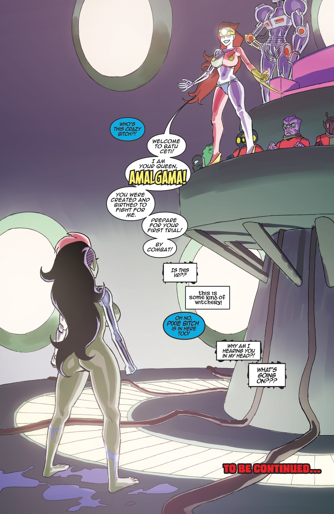 Read online Danger Doll Squad: Galactic Gladiators comic -  Issue #1 - 22