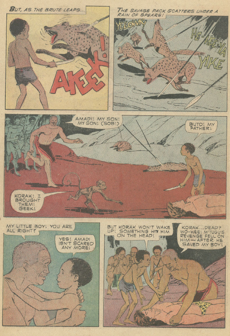 Read online Korak, Son of Tarzan (1964) comic -  Issue #33 - 25