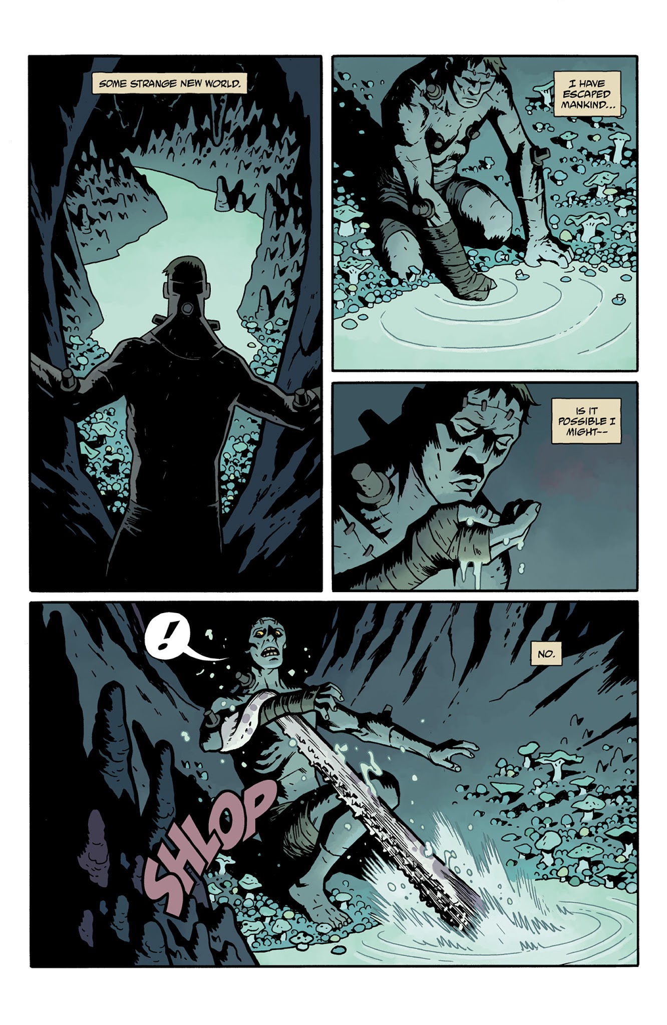 Read online Frankenstein Underground comic -  Issue #2 - 7