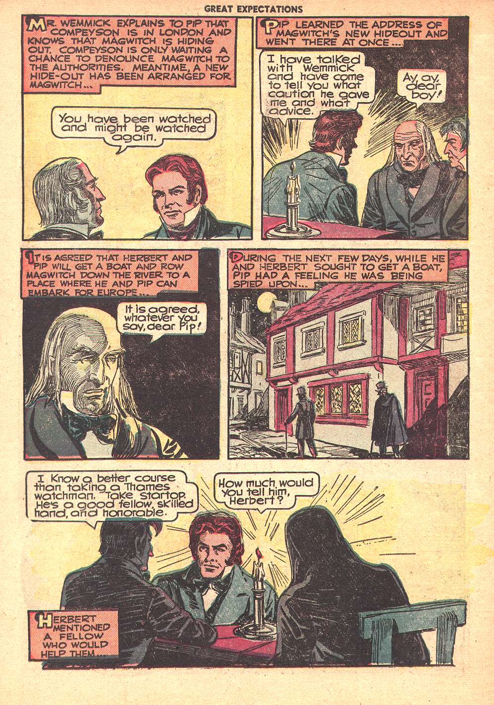 Read online Classics Illustrated comic -  Issue #43 - 44