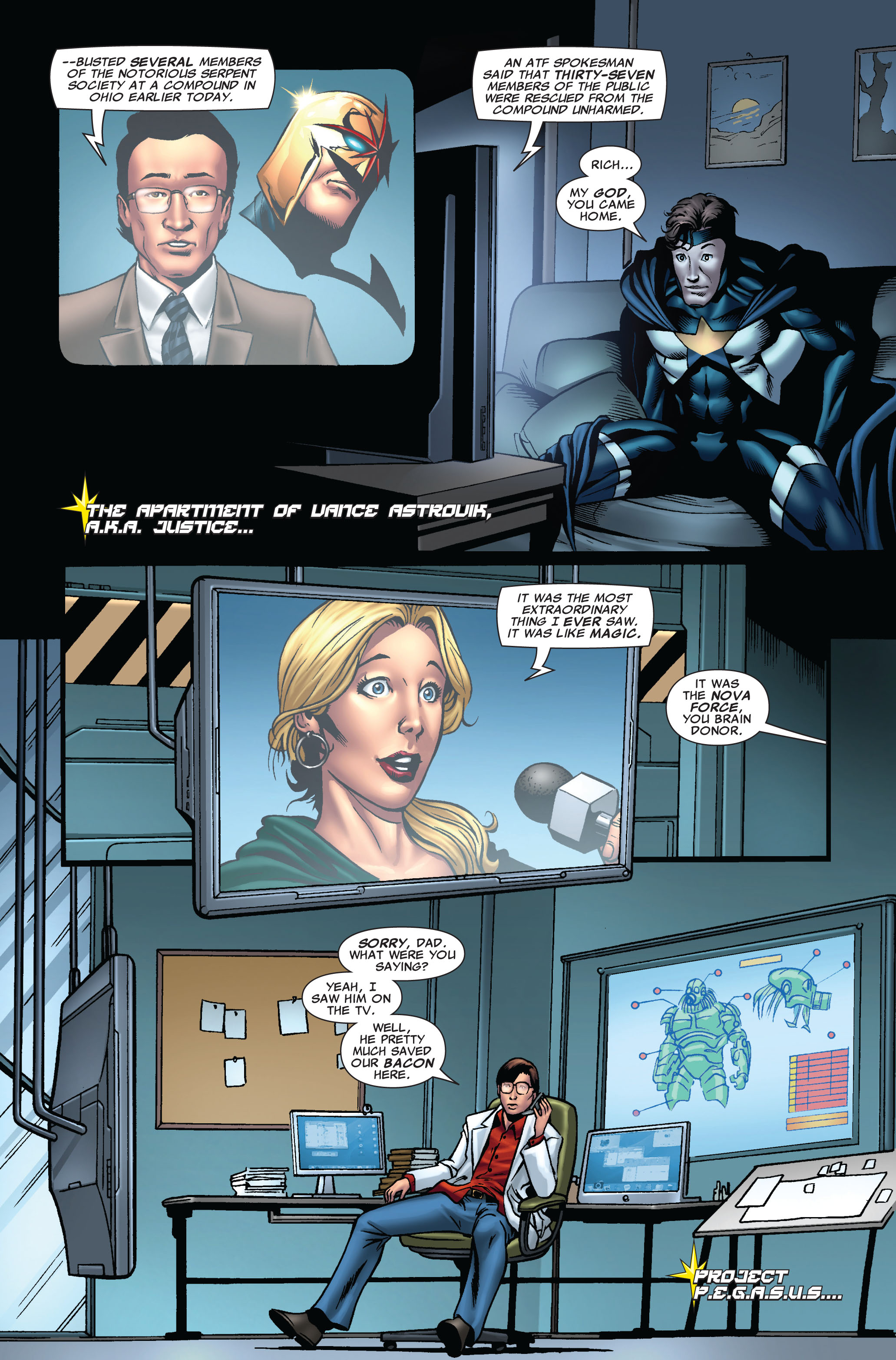Read online Nova (2007) comic -  Issue #19 - 13