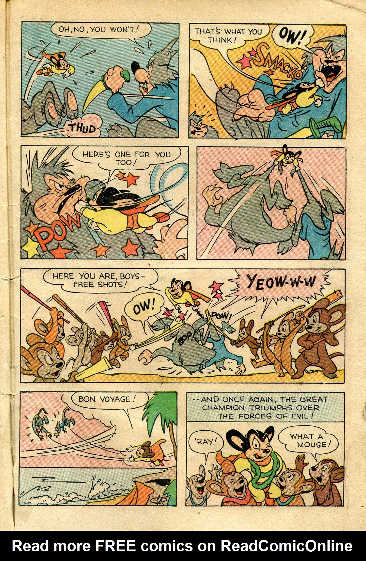 Read online Paul Terry's Mighty Mouse Comics comic -  Issue #11 - 31