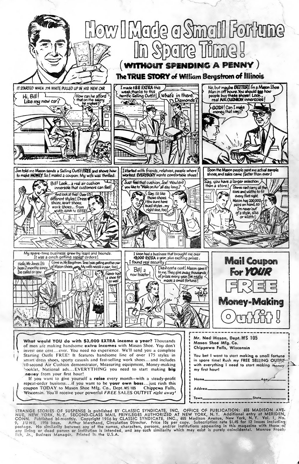 Read online Strange Stories of Suspense comic -  Issue #9 - 2