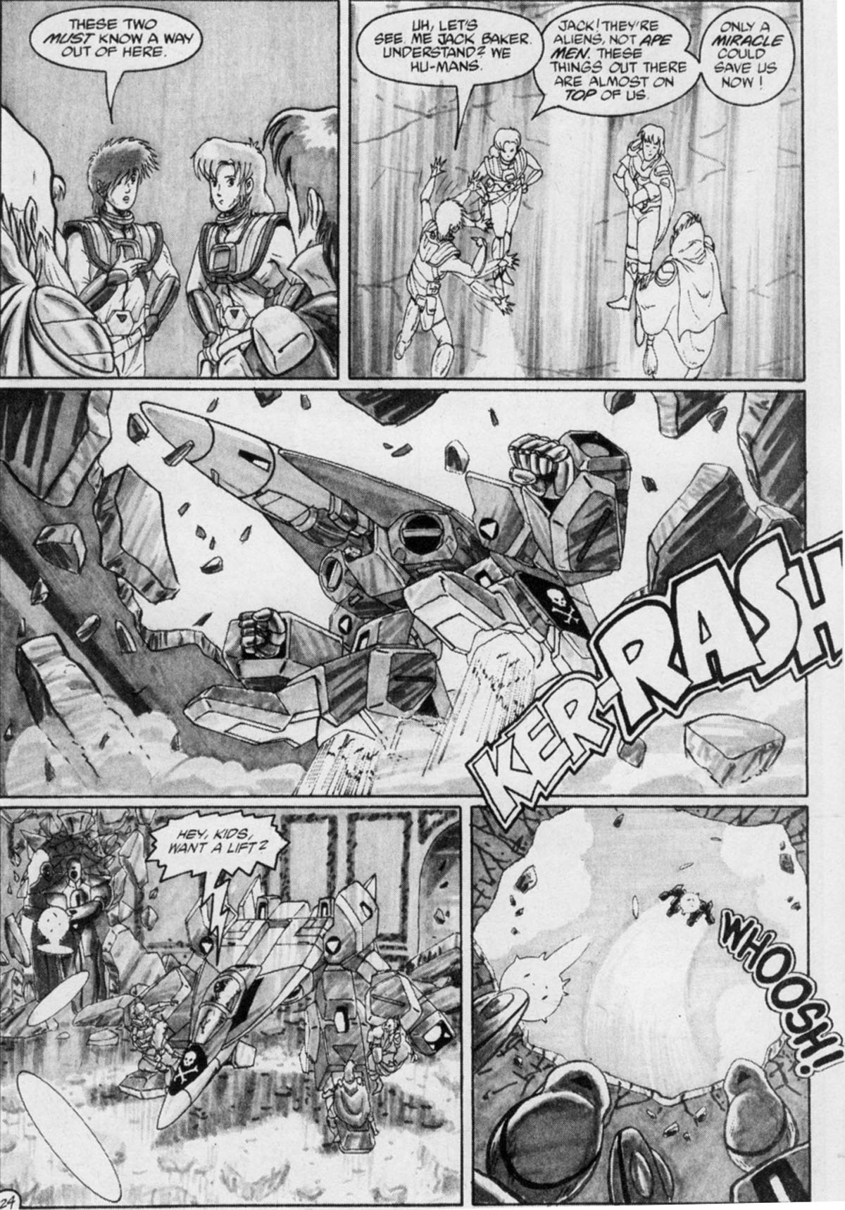 Read online Robotech II: The Sentinels - The Marriage of Rick Hunter and Lisa Hayes comic -  Issue # TPB 4 - 54