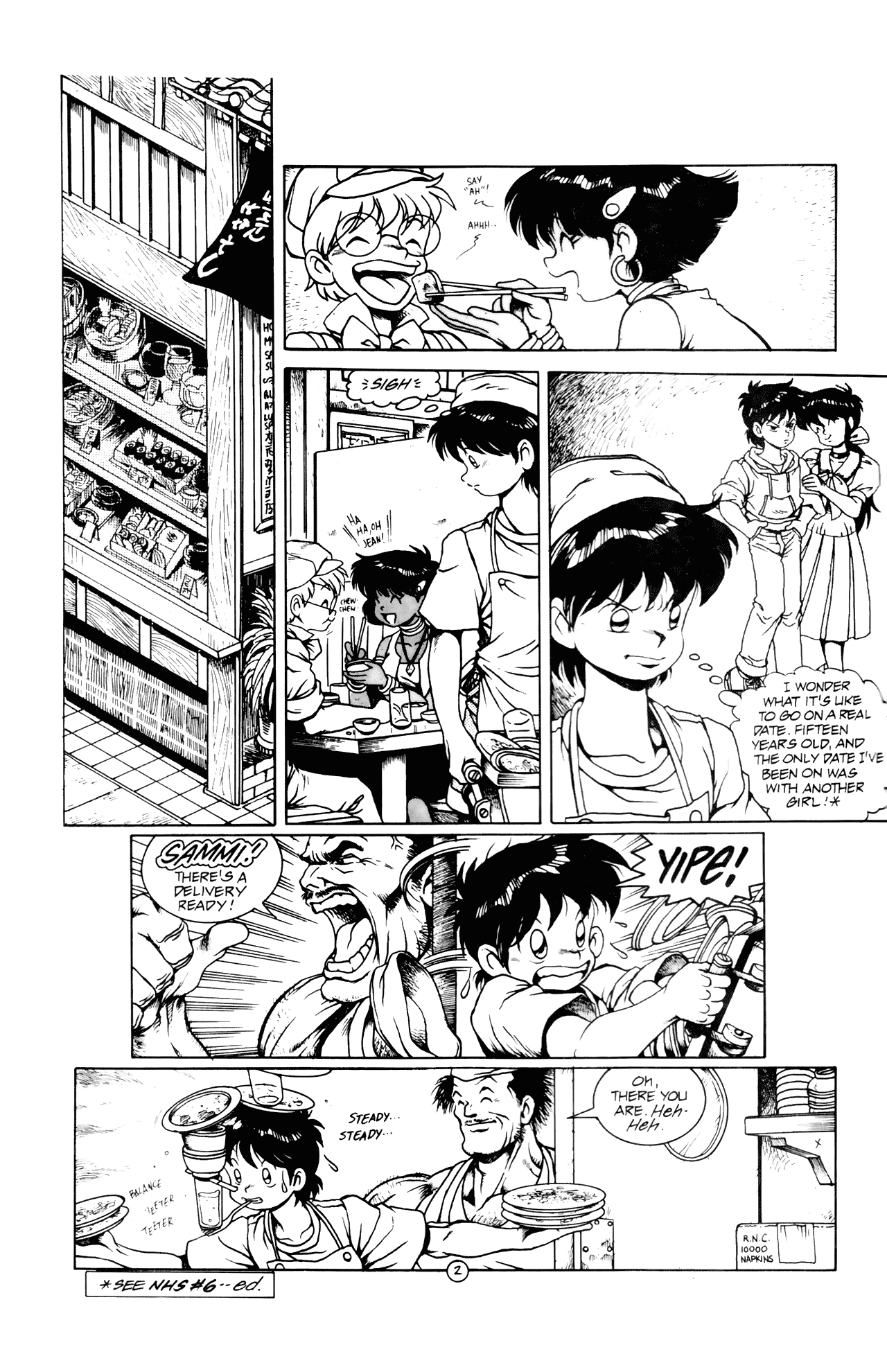 Read online Ninja High School (1986) comic -  Issue #42 - 4
