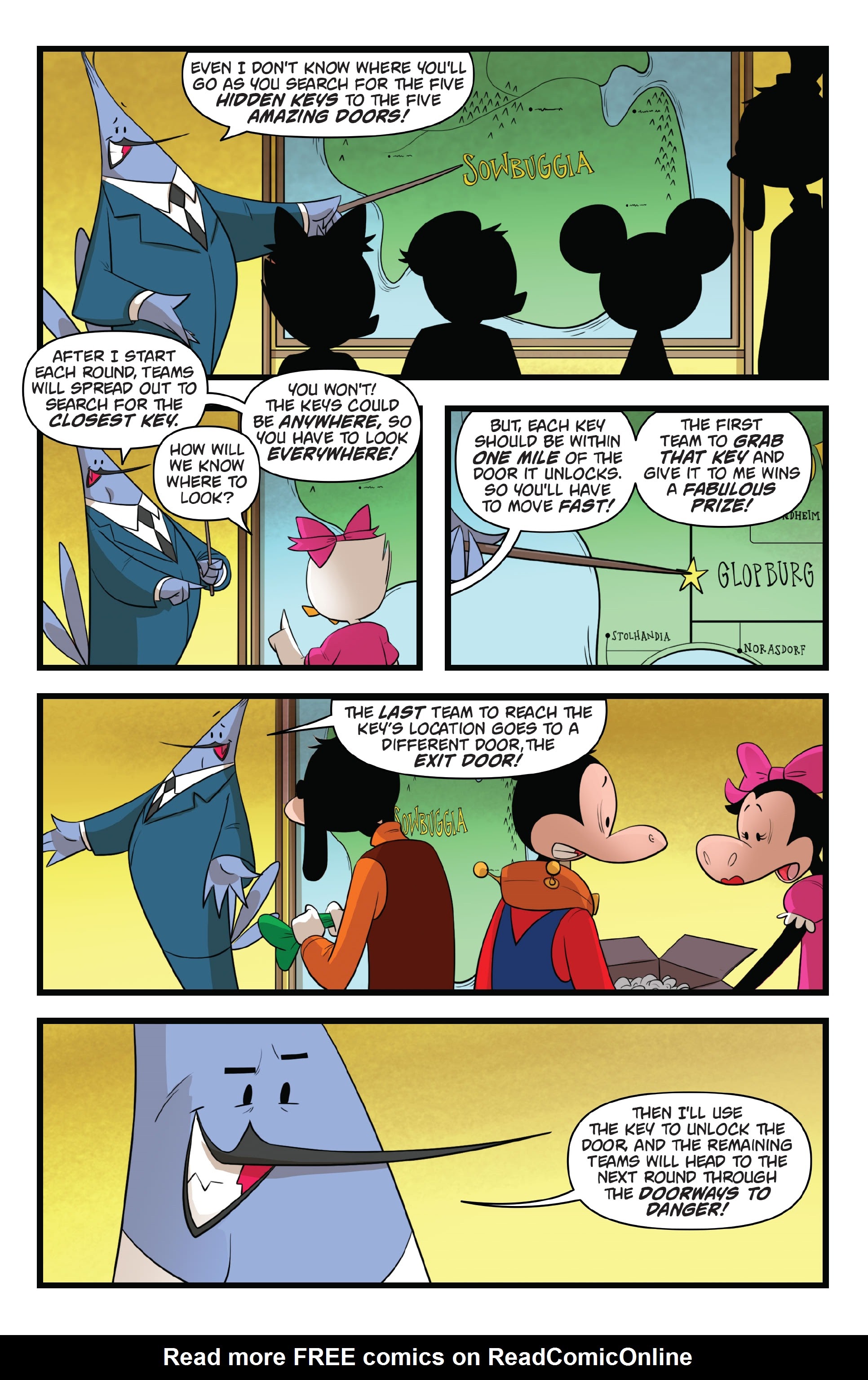 Read online Doorways To Danger comic -  Issue # TPB - 28