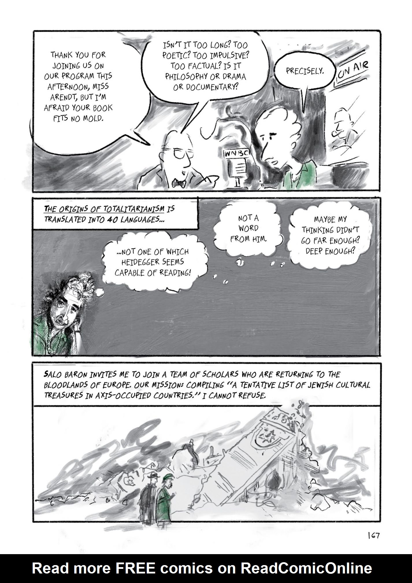 Read online The Three Escapes of Hannah Arendt: A Tyranny of Truth comic -  Issue # TPB (Part 2) - 76