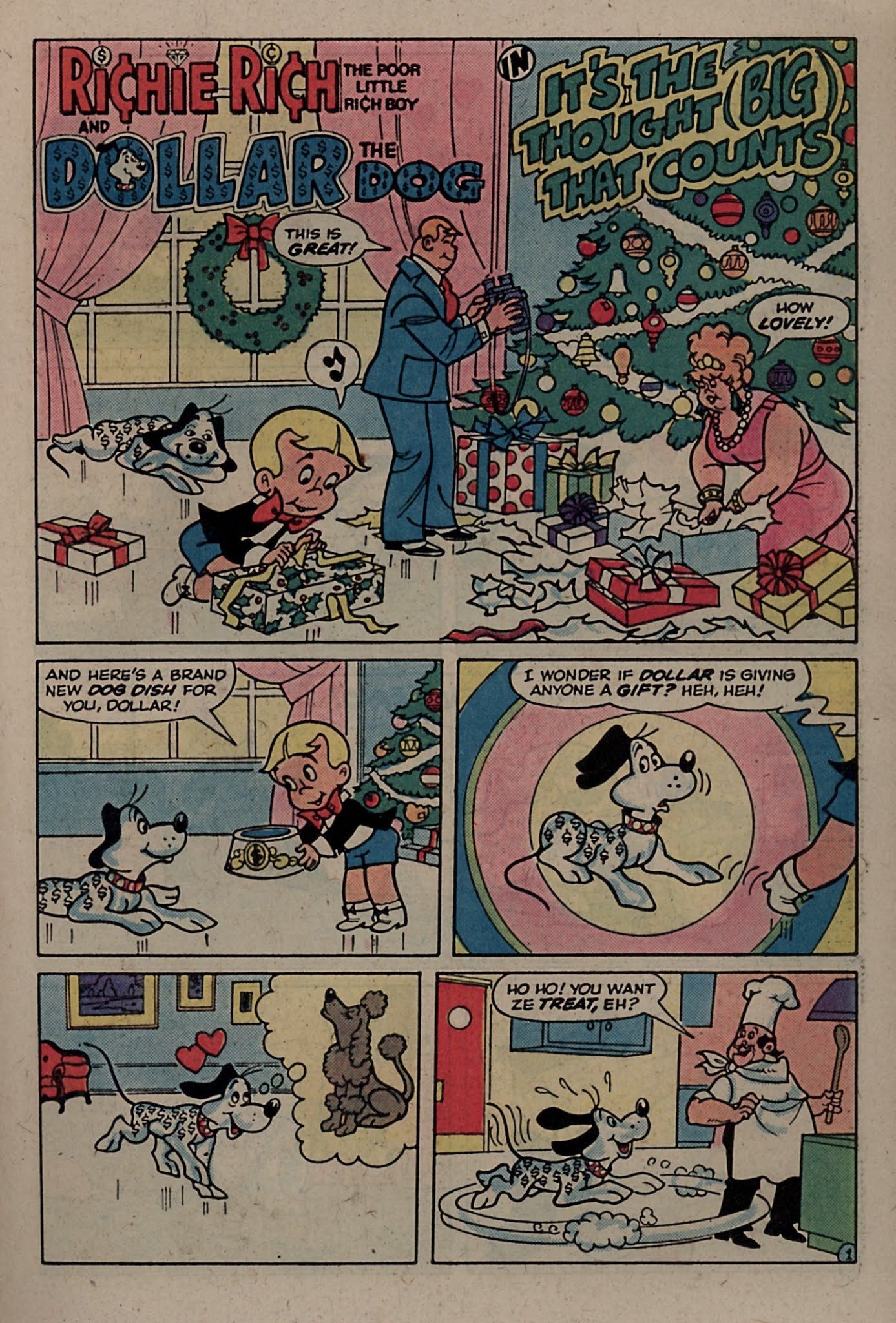 Read online Richie Rich & Dollar the Dog comic -  Issue #21 - 20