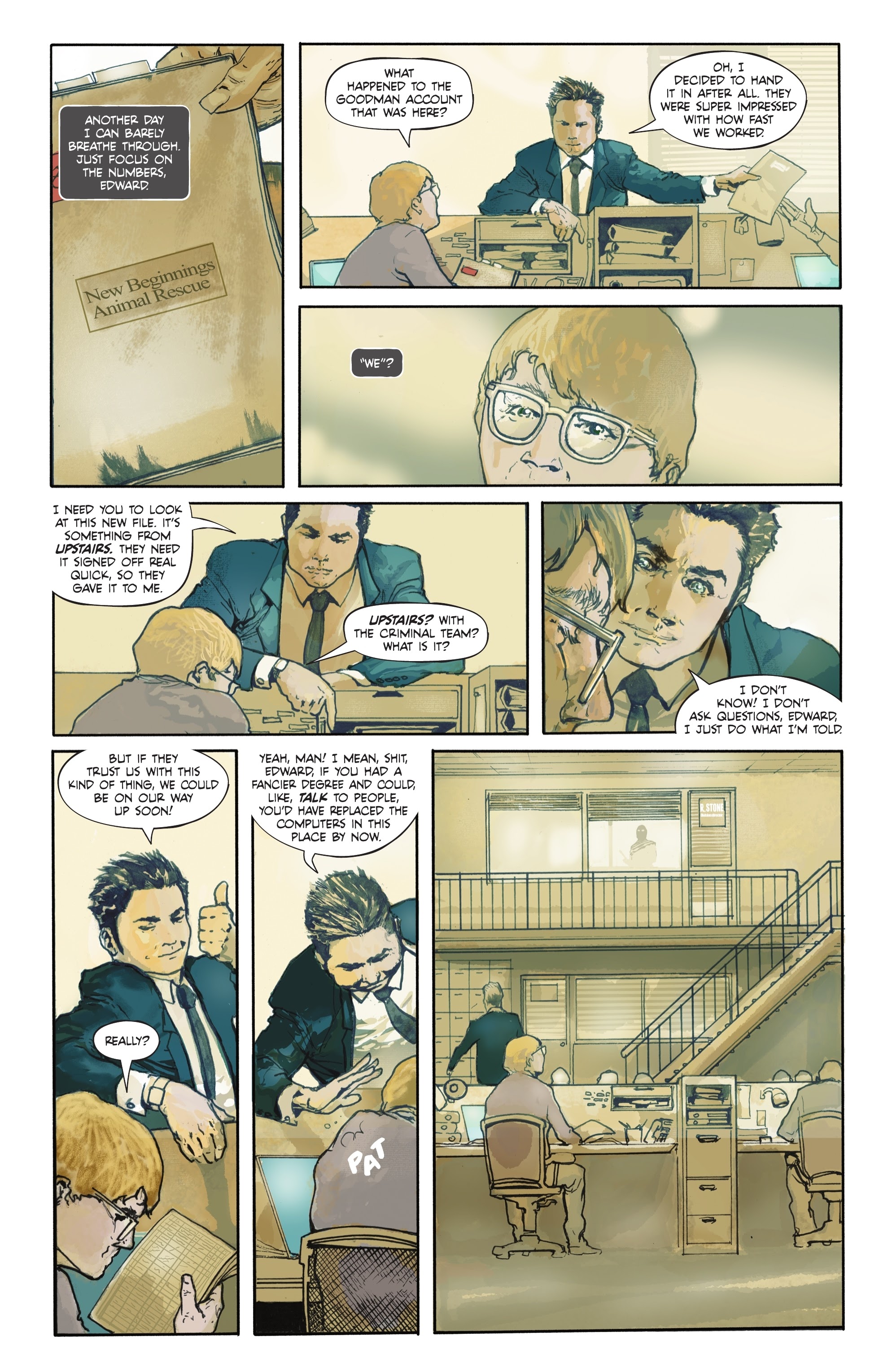 Read online The Riddler: Year One comic -  Issue #1 - 16