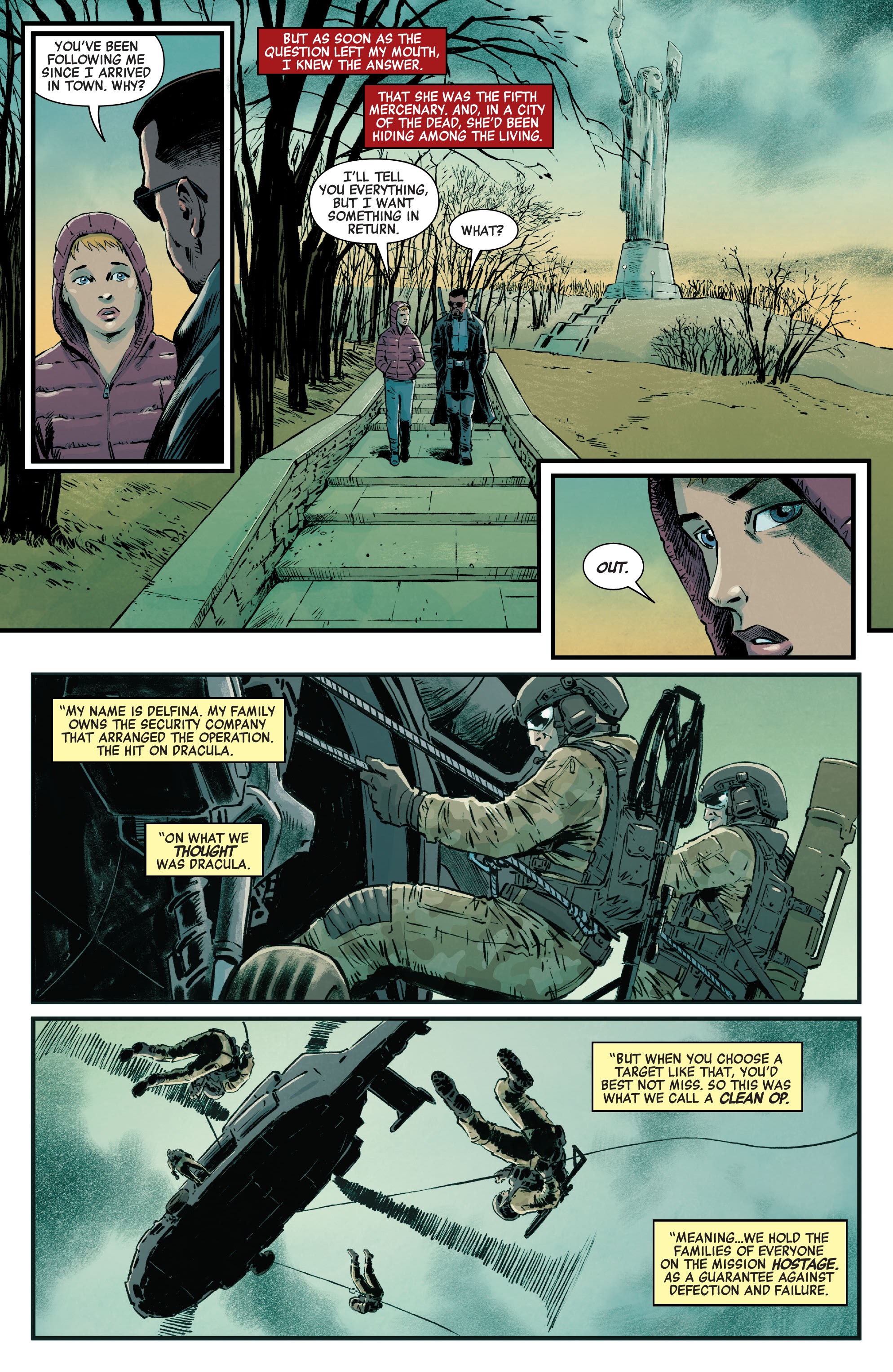 Read online Blade: Vampire Nation comic -  Issue #1 - 18