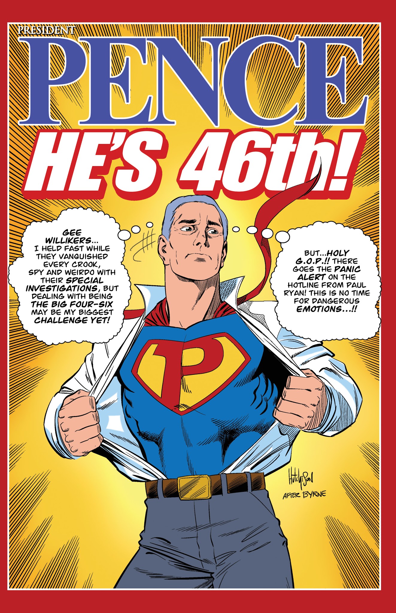 Read online President Pence comic -  Issue # Full - 24