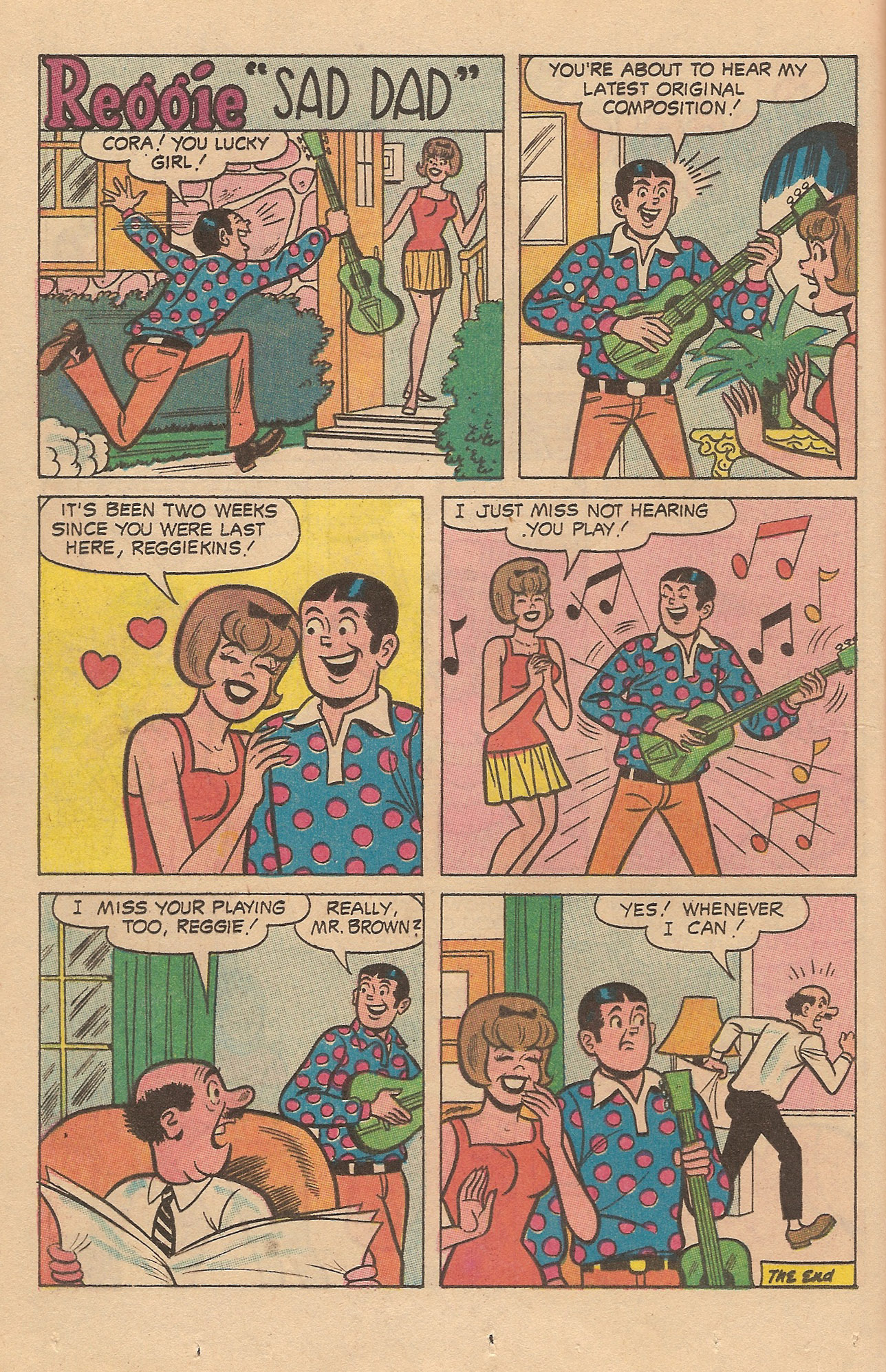 Read online Reggie's Wise Guy Jokes comic -  Issue #5 - 46