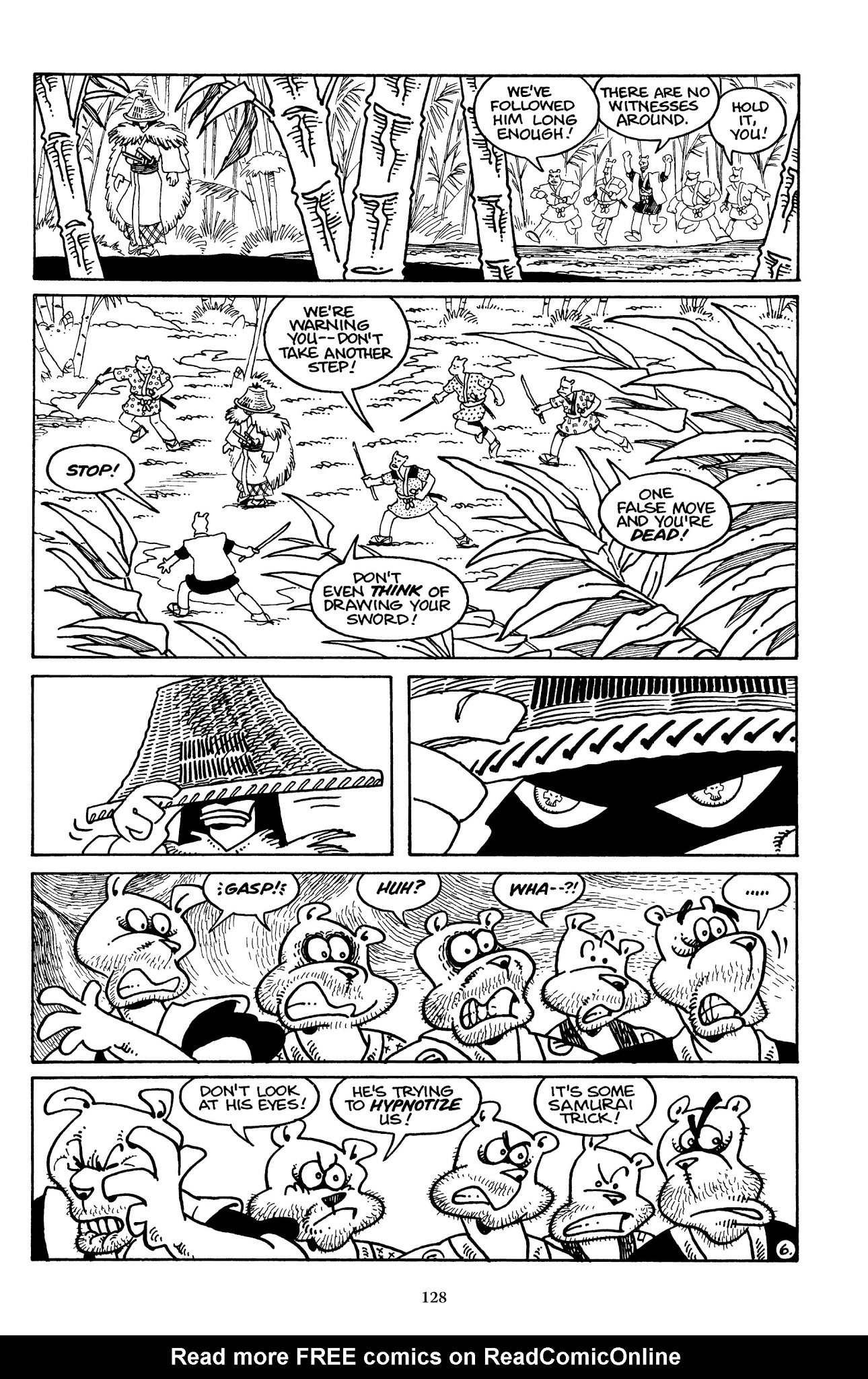 Read online The Usagi Yojimbo Saga comic -  Issue # TPB 2 - 128