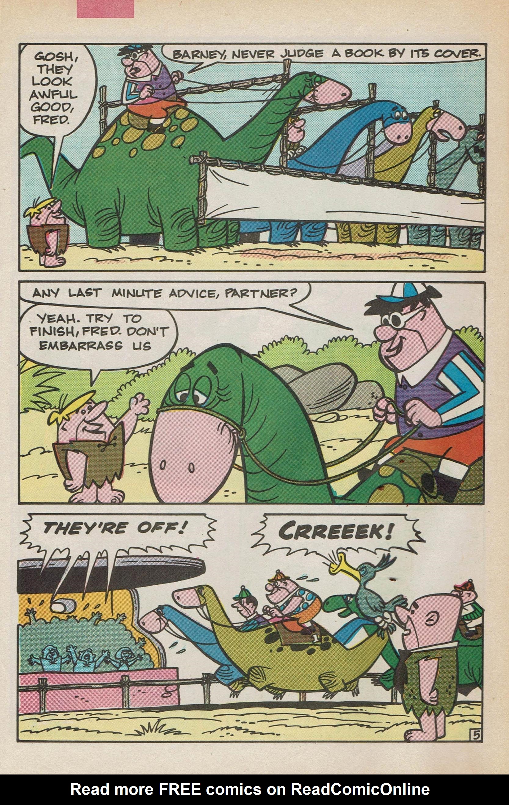 Read online The Flintstones (1992) comic -  Issue #7 - 8