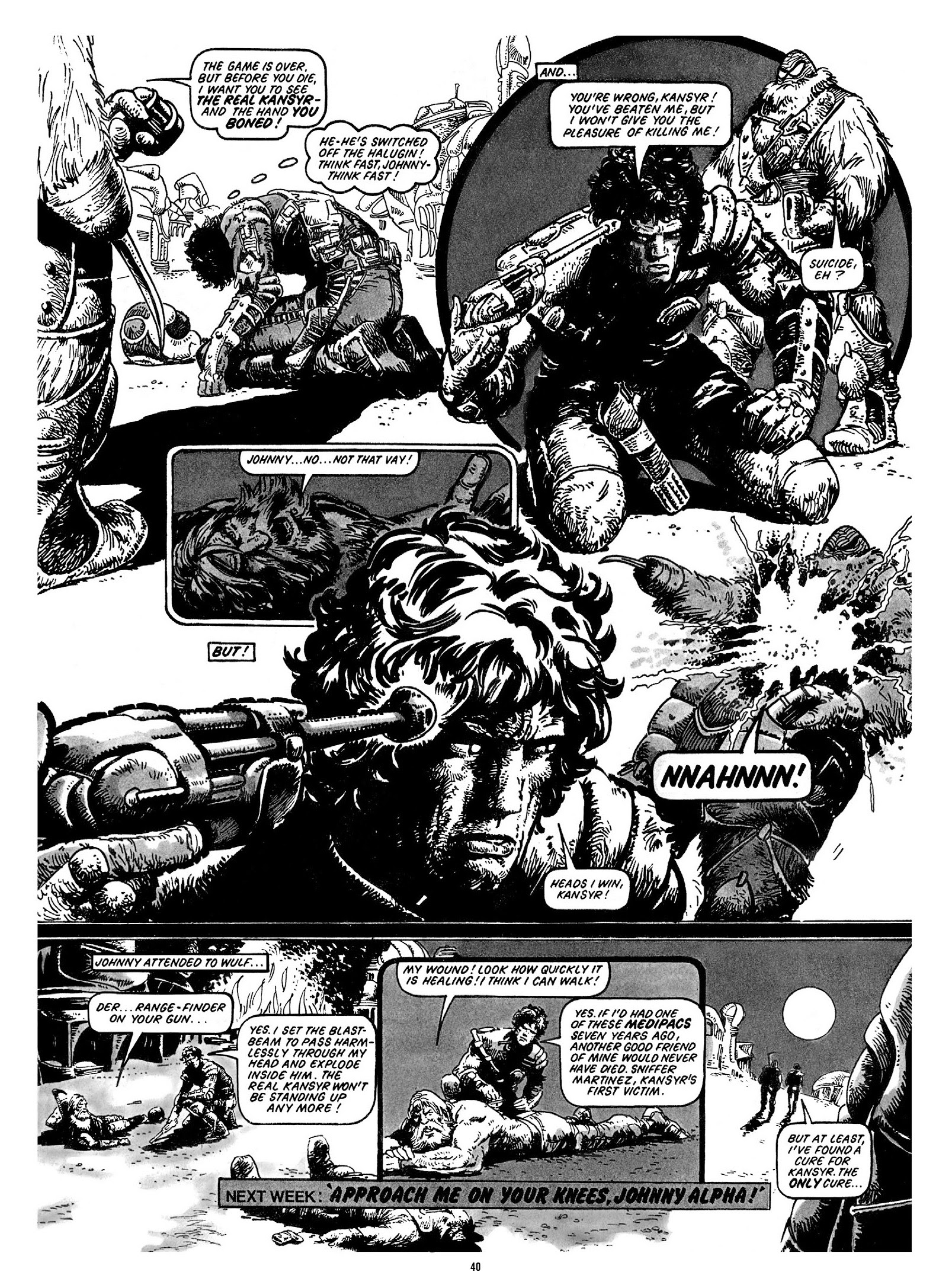 Read online Strontium Dog Search and Destroy: The Starlord Years comic -  Issue # TPB - 40