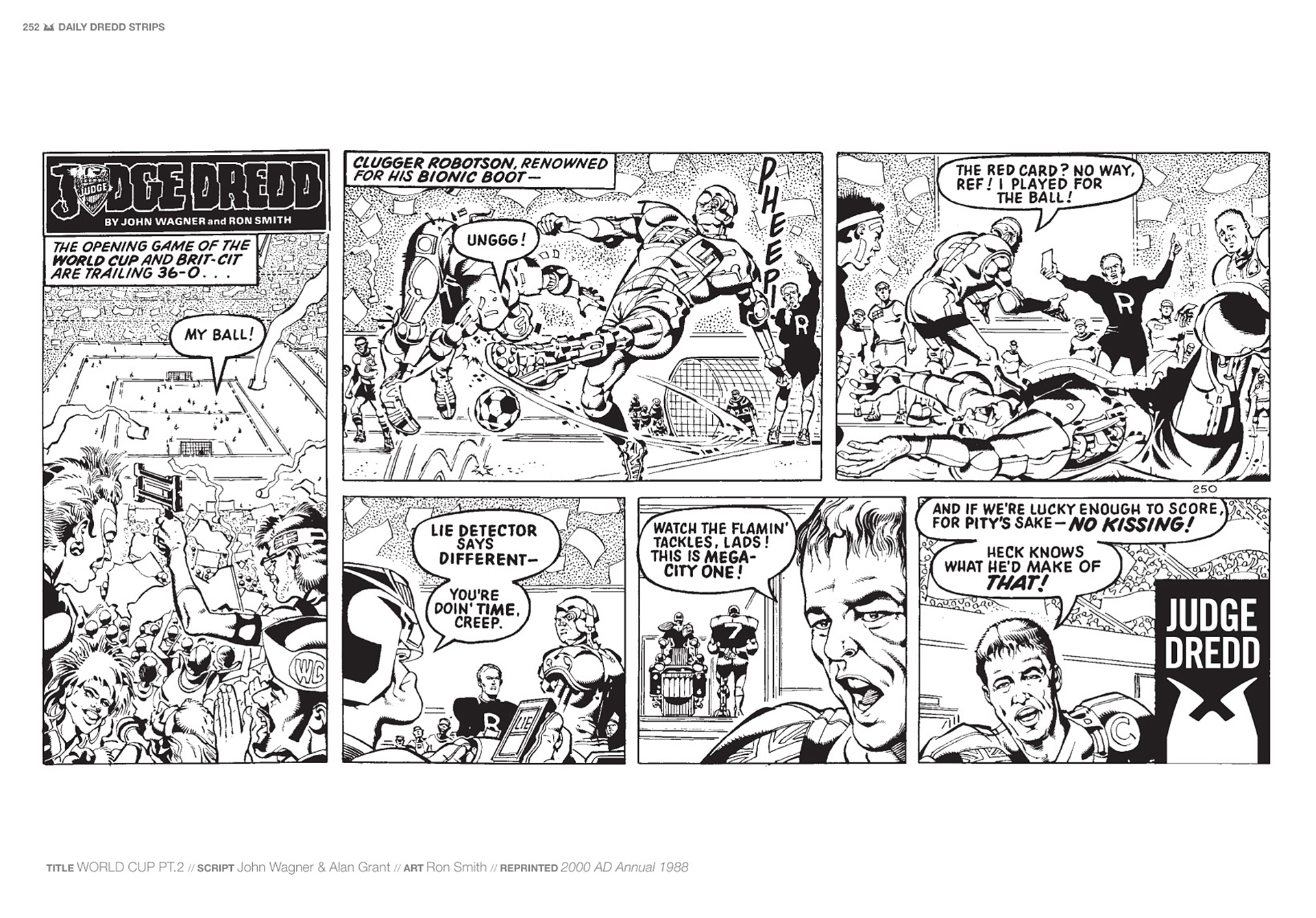 Read online Judge Dredd: The Daily Dredds comic -  Issue # TPB 1 - 255
