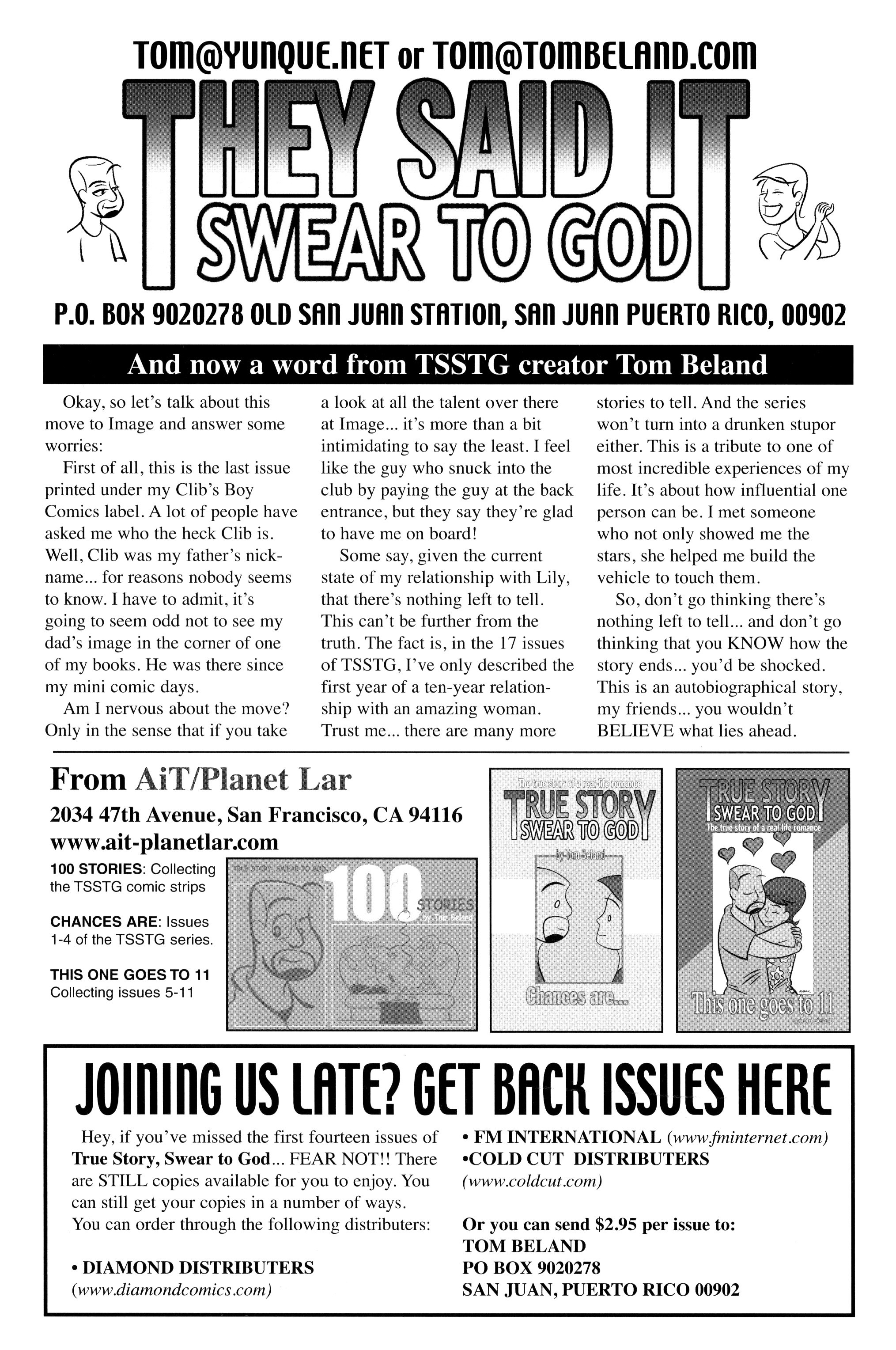 Read online True Story Swear To God (2000) comic -  Issue #17 - 27