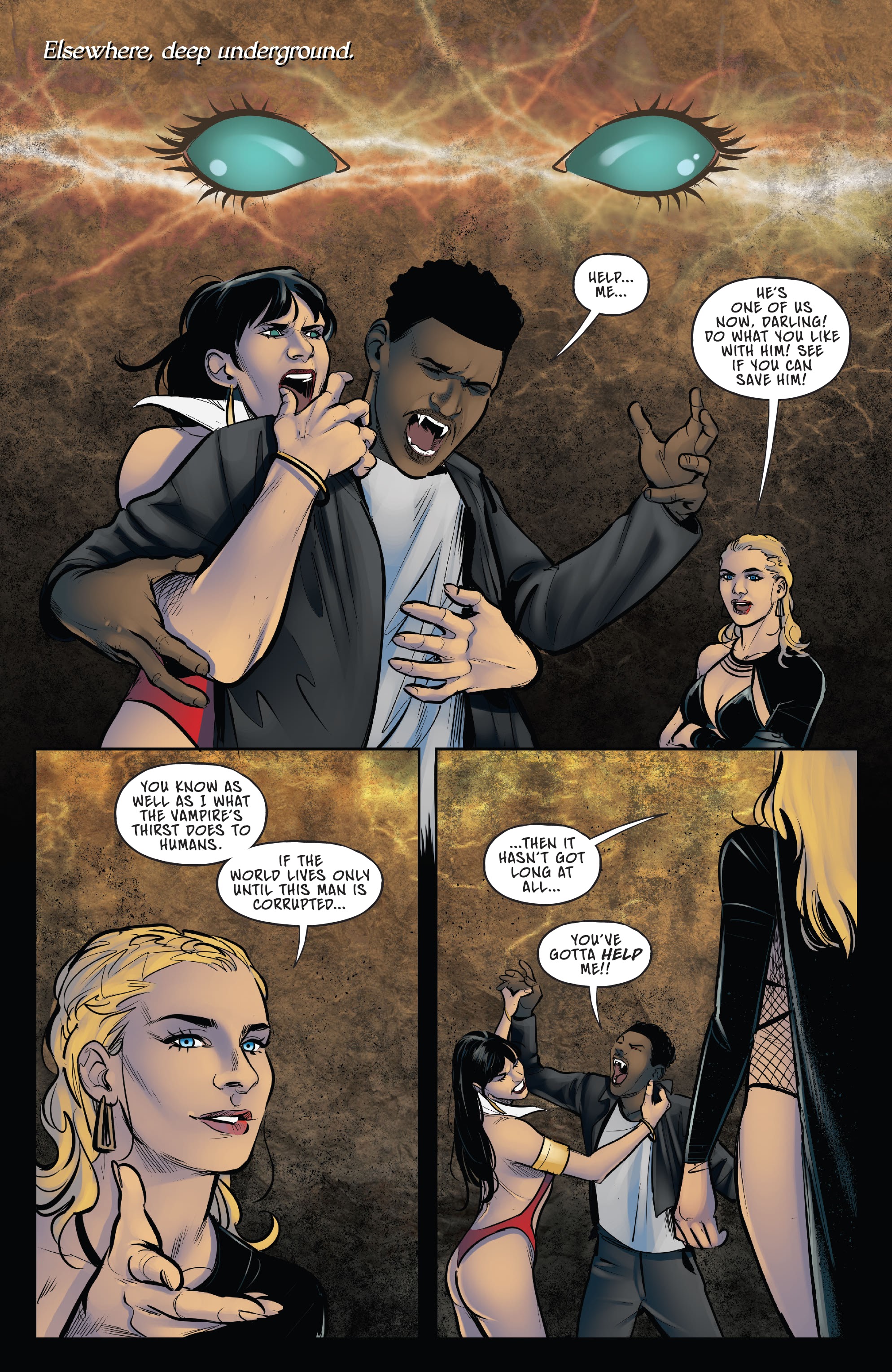 Read online Vampirella VS. Purgatori comic -  Issue #4 - 8