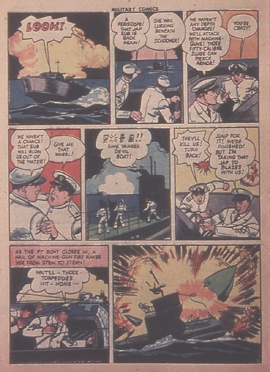 Read online Military Comics comic -  Issue #31 - 48