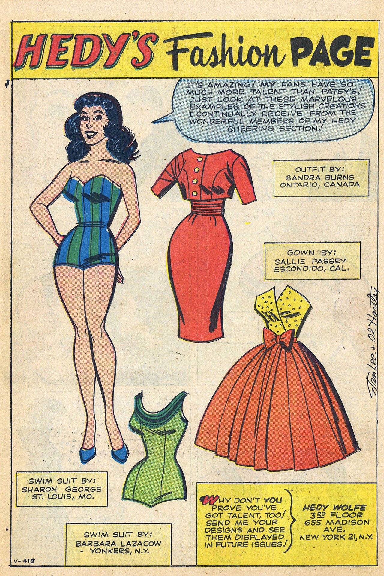 Read online Patsy and Hedy comic -  Issue #79 - 14