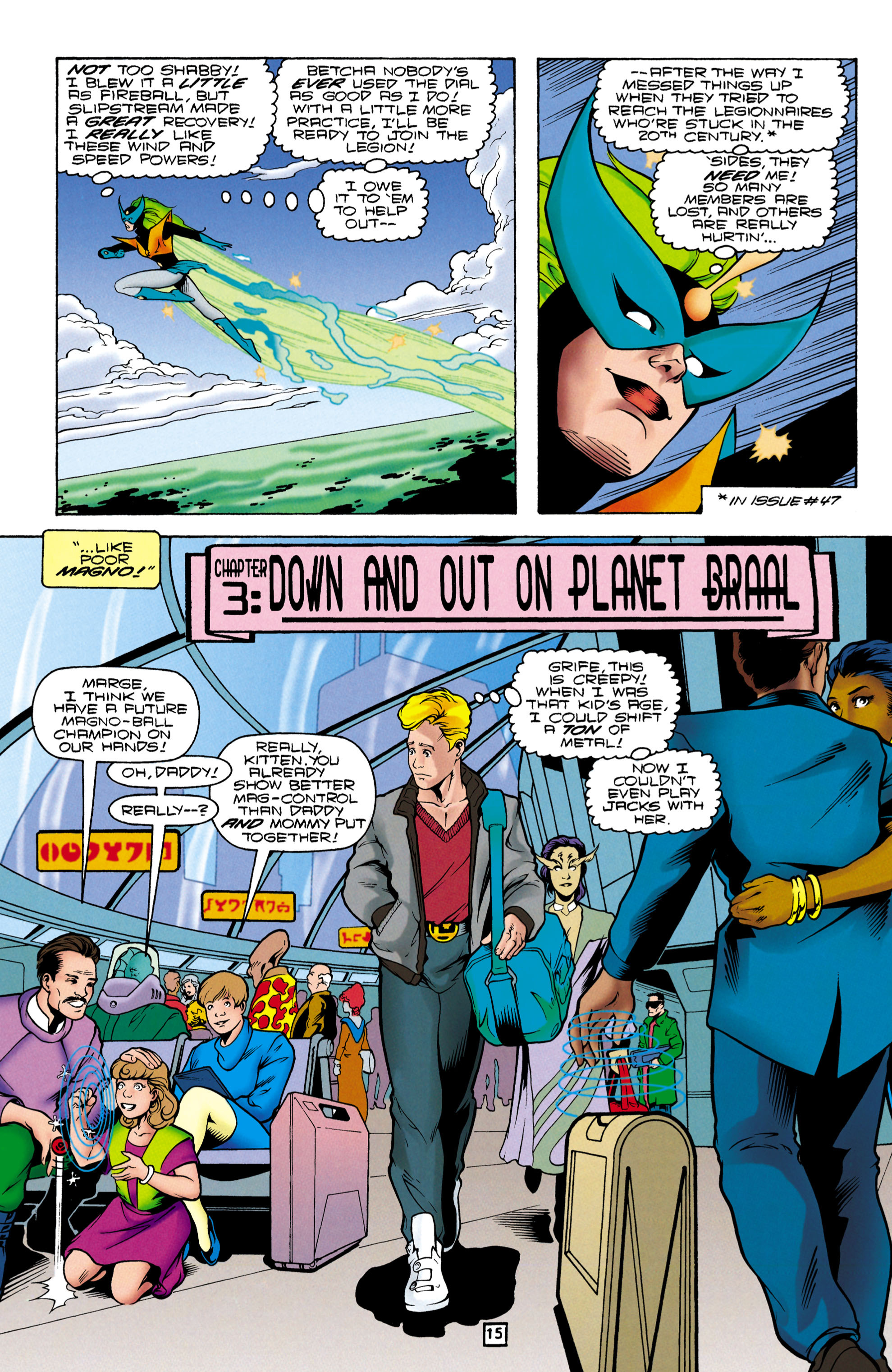 Read online Legionnaires comic -  Issue #53 - 16