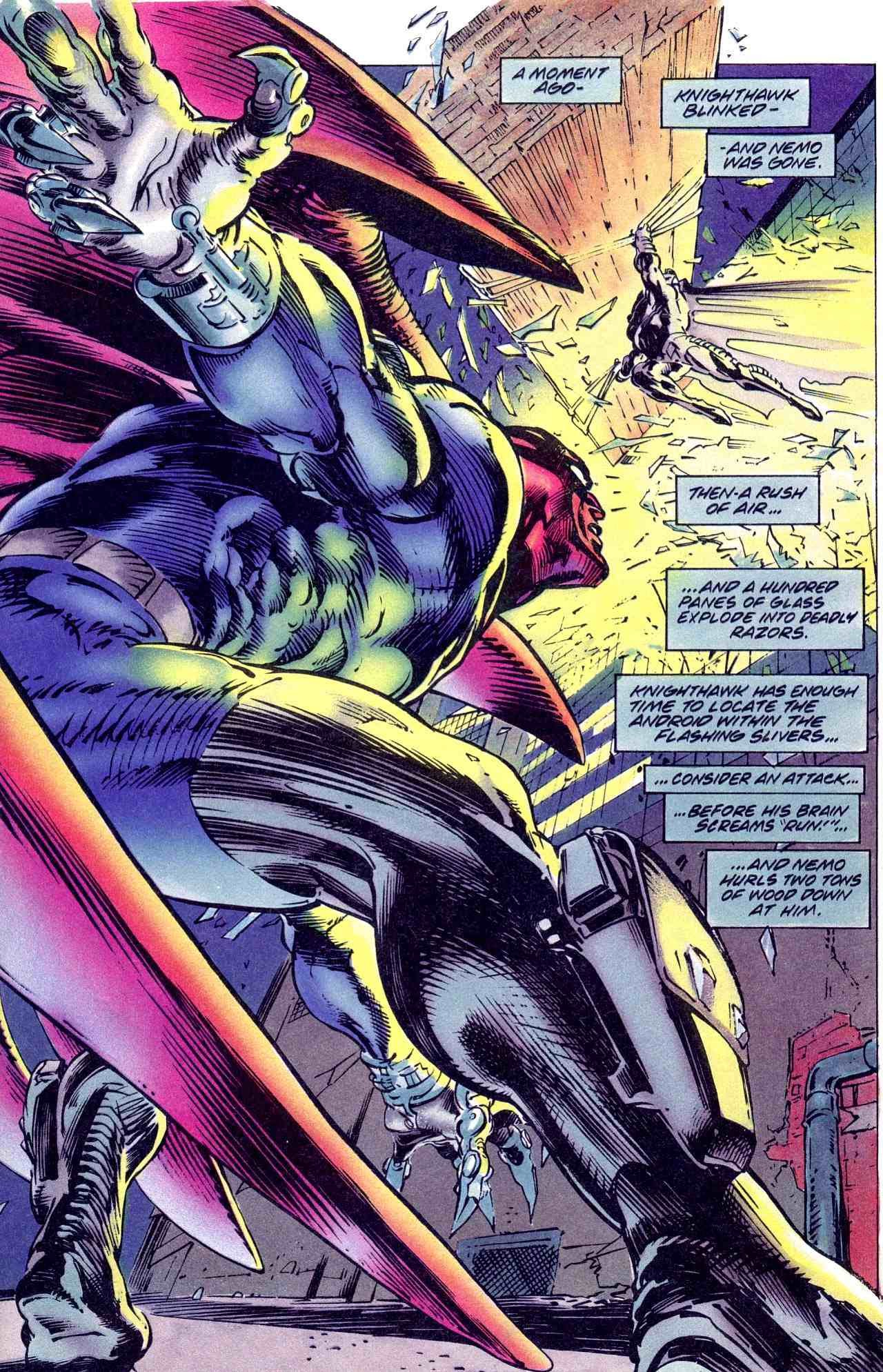 Read online Knighthawk comic -  Issue #3 - 2