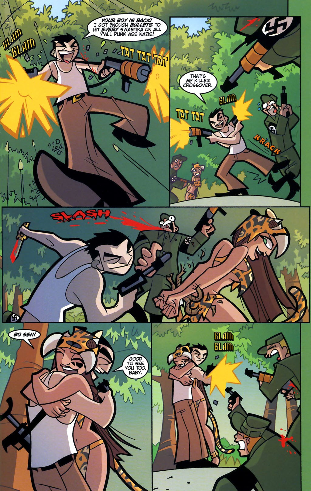 Read online Gun Fu: The Lost City comic -  Issue #4 - 12