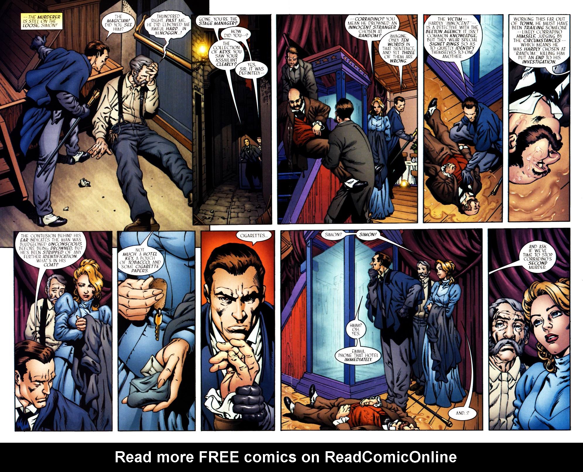 Read online Ruse comic -  Issue #6 - 6
