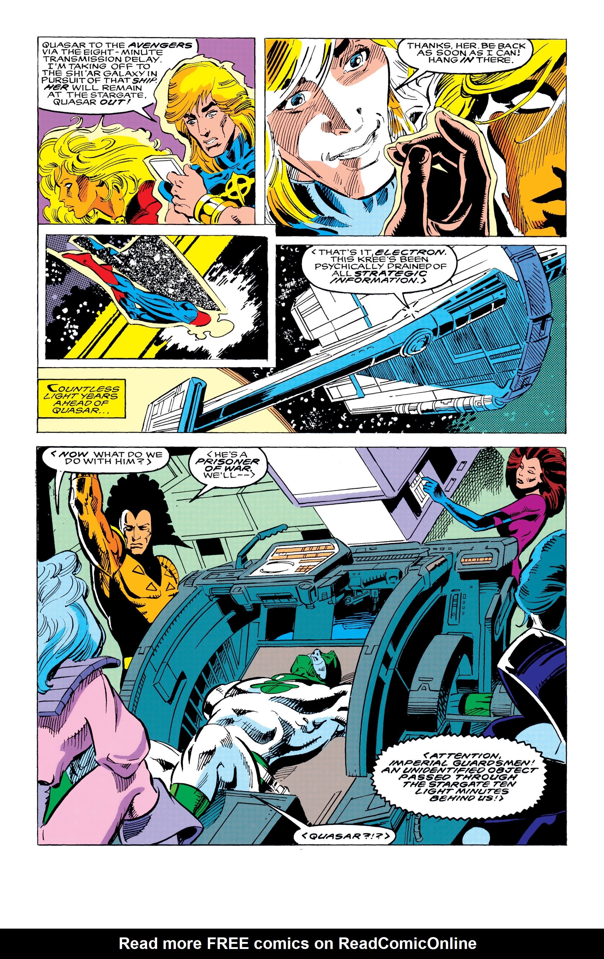 Read online Avengers Epic Collection: Operation Galactic Storm comic -  Issue # TPB (Part 3) - 7