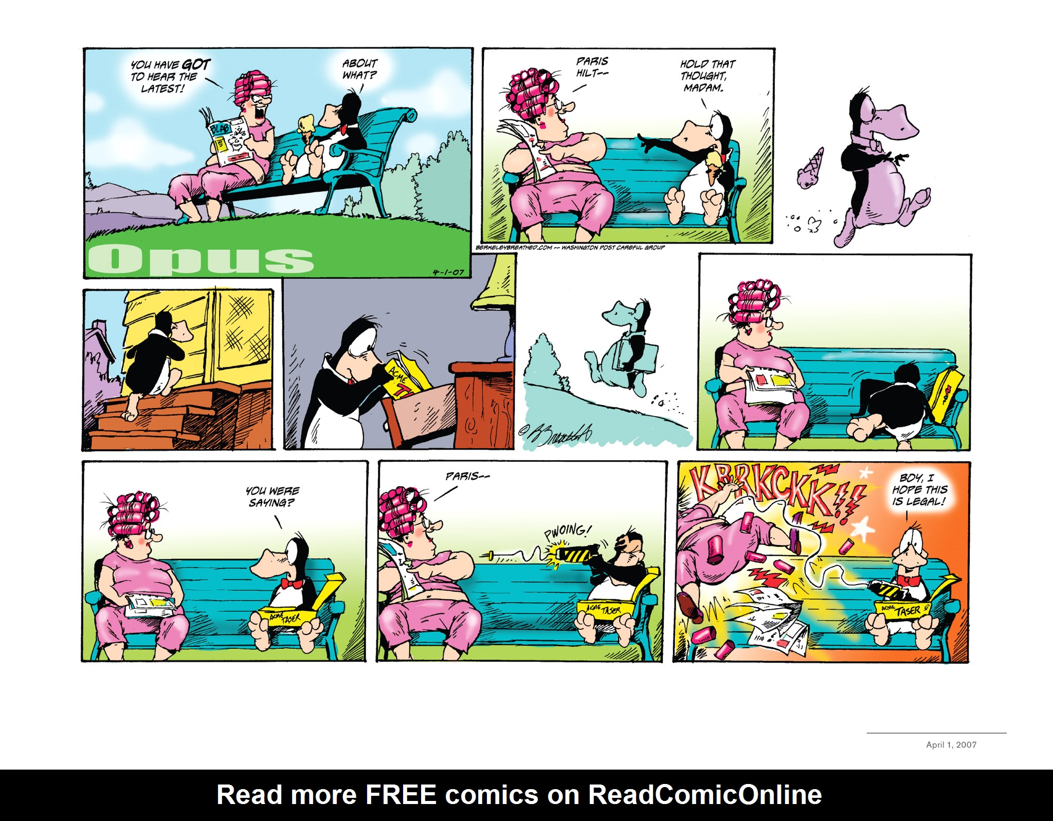 Read online Opus Complete Sunday Strips From 2003-2008 comic -  Issue # TPB (Part 2) - 82