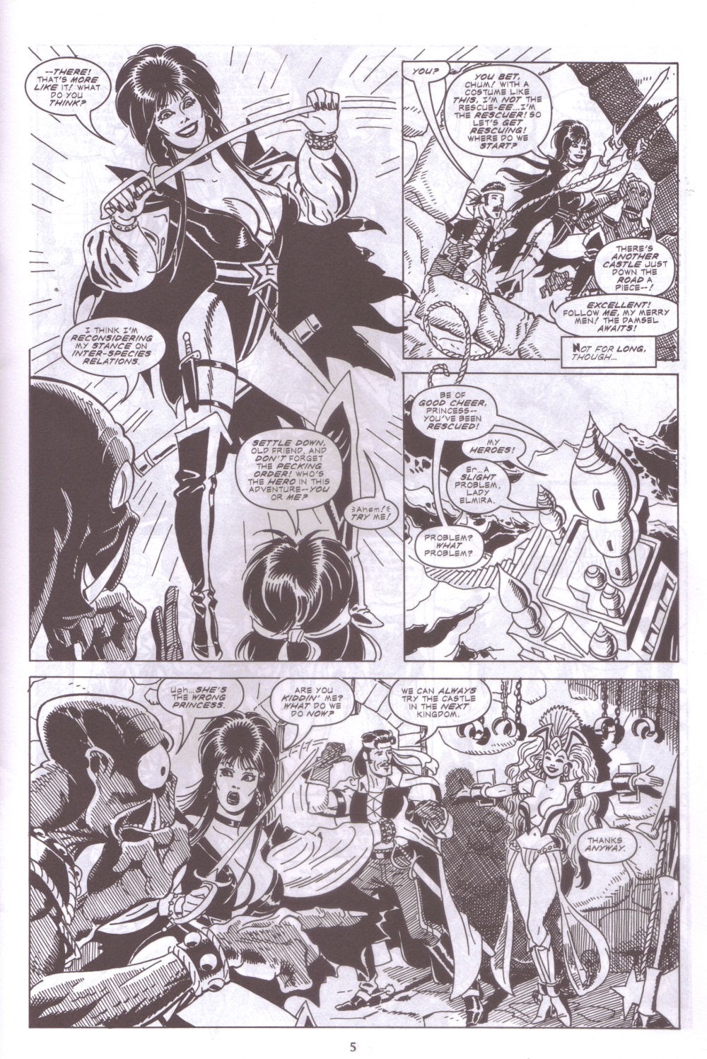 Read online Elvira, Mistress of the Dark comic -  Issue #156 - 7