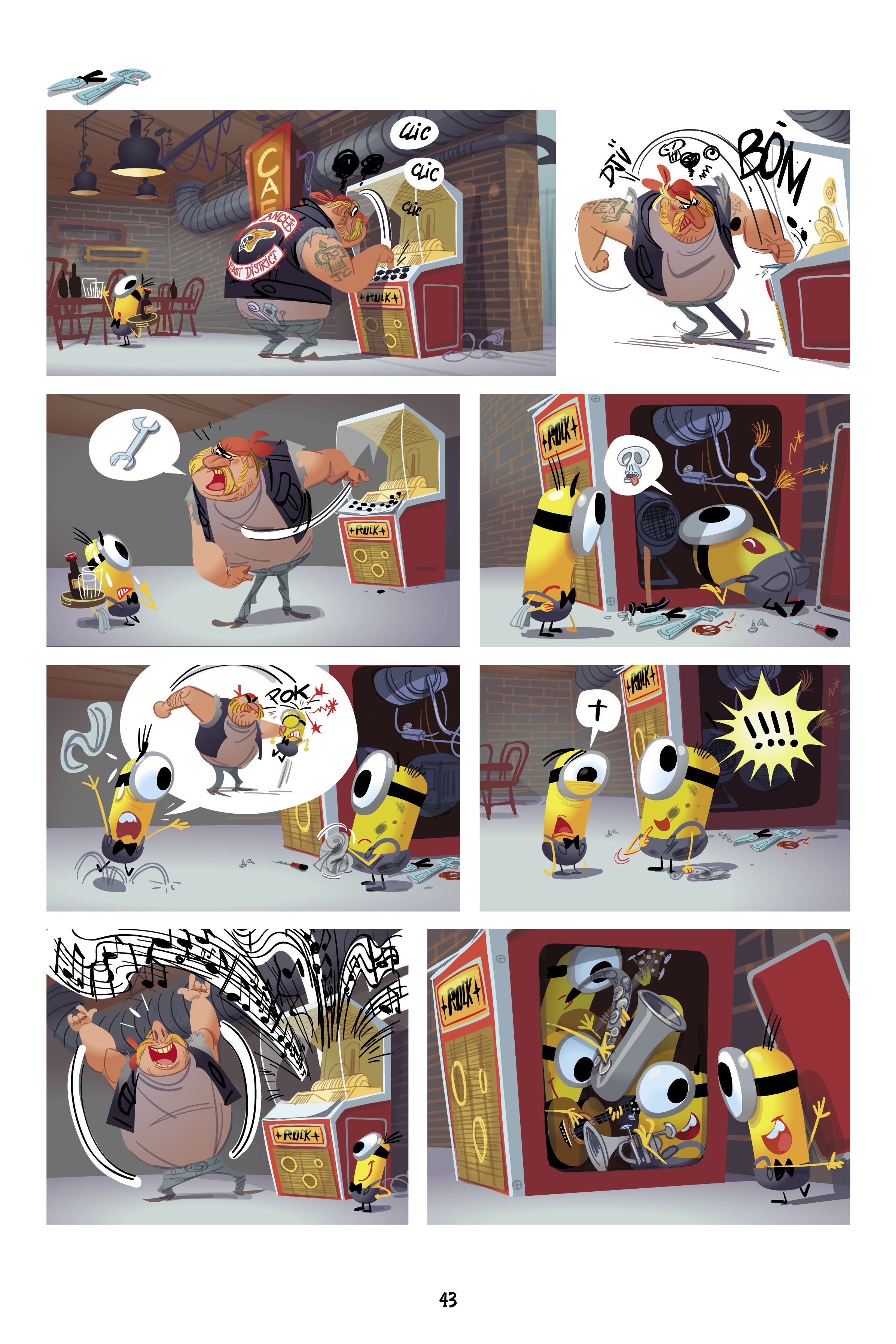 Read online Minions: Paella comic -  Issue # TPB - 45