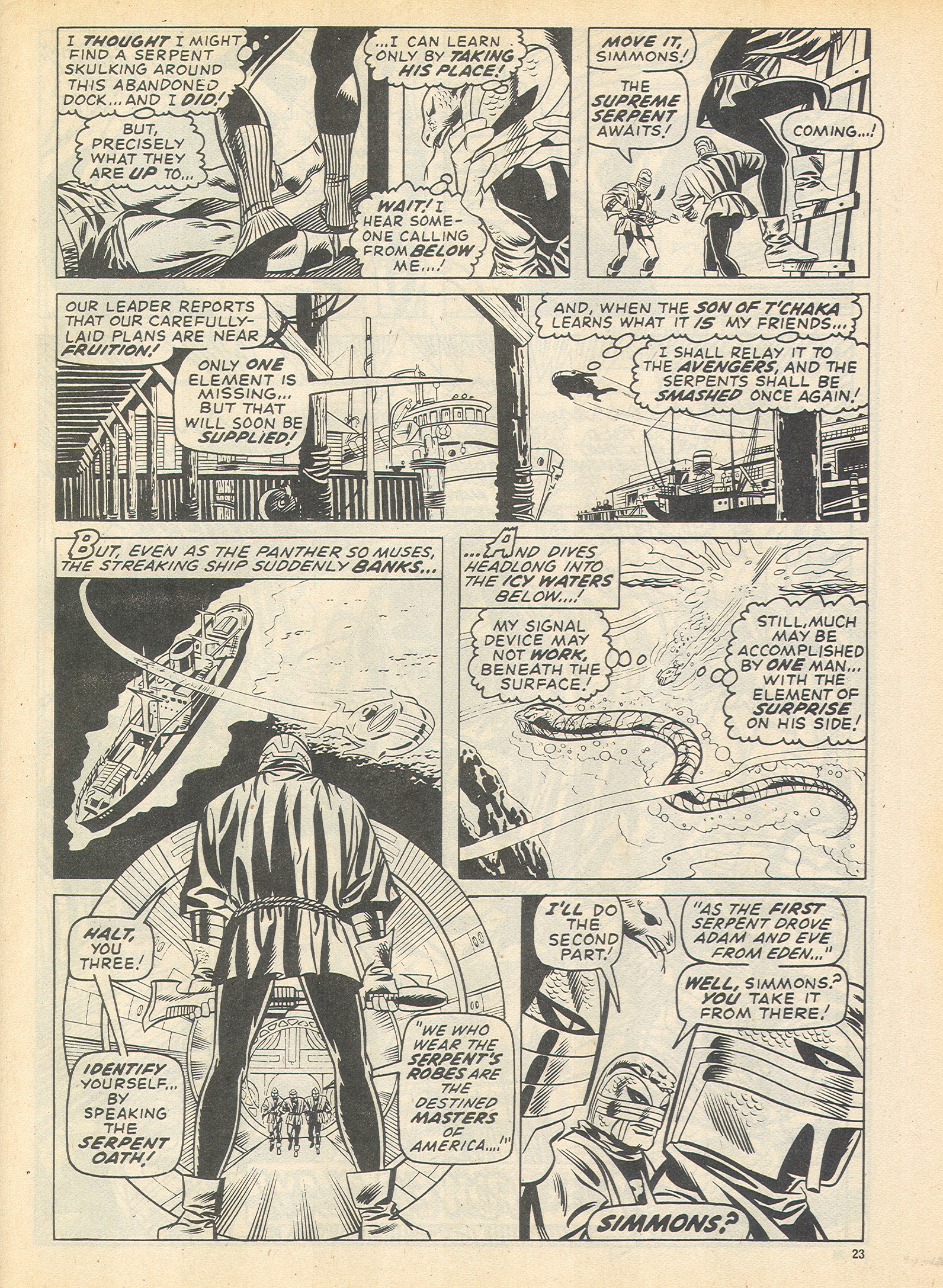 Read online The Avengers (1973) comic -  Issue #111 - 23