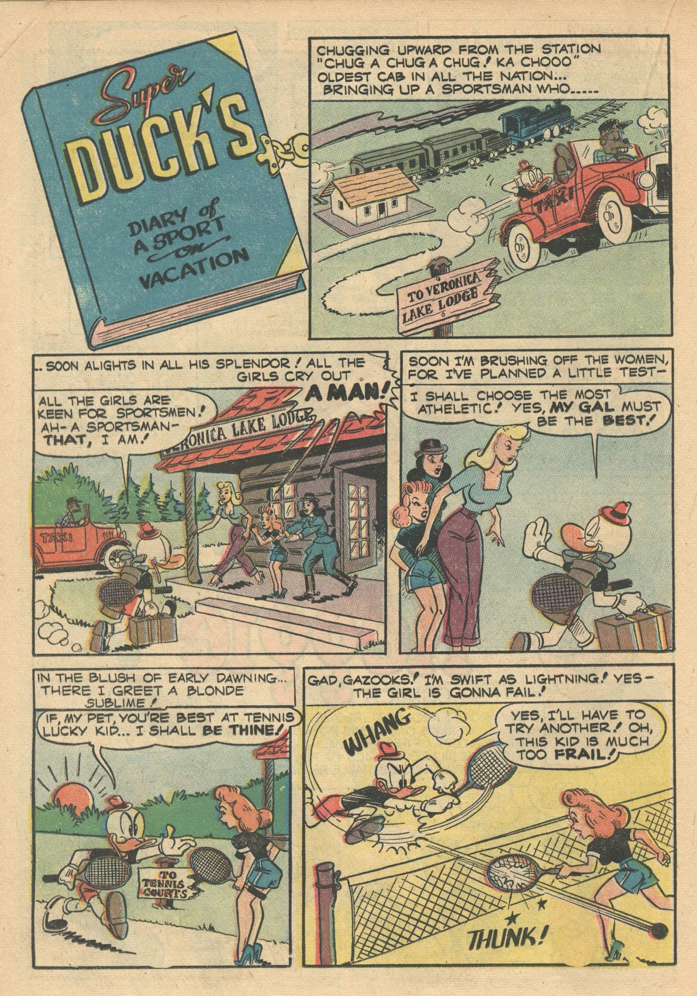 Read online Super Duck Comics comic -  Issue #32 - 30