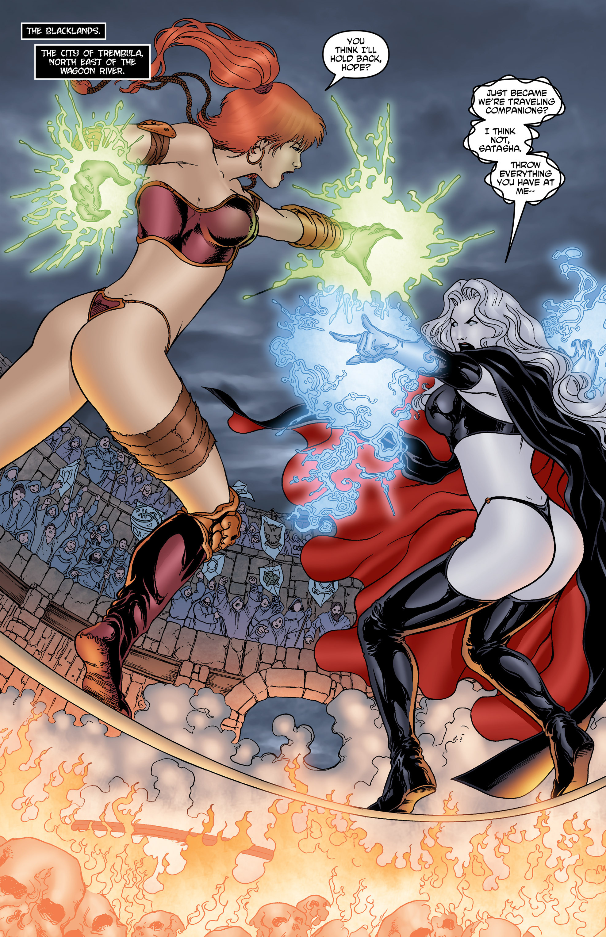 Read online Lady Death Origins comic -  Issue #20 - 3