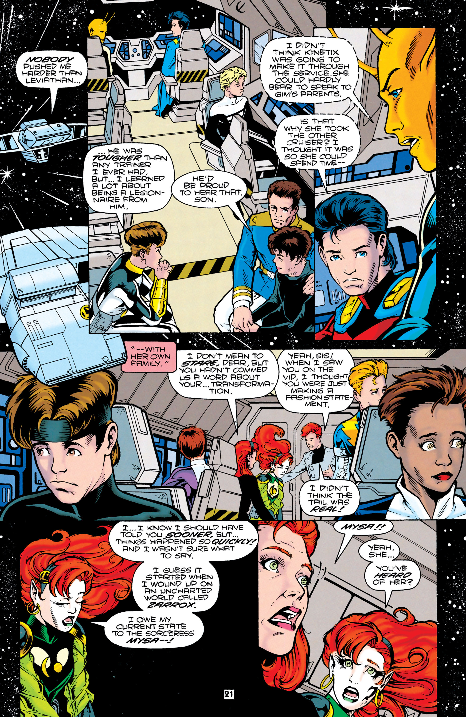 Read online Legionnaires comic -  Issue #41 - 22