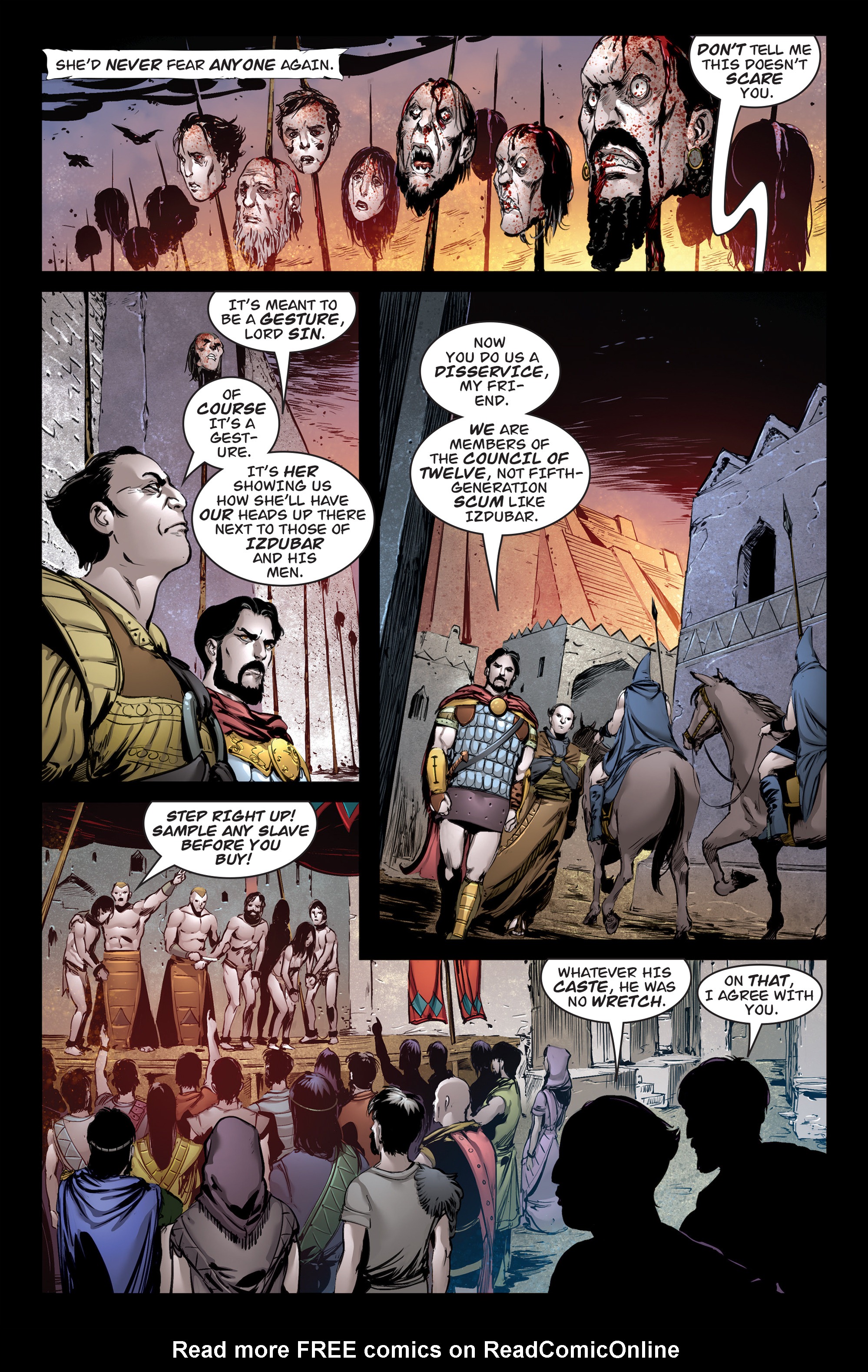 Read online Queen of Vampires comic -  Issue #1 - 27