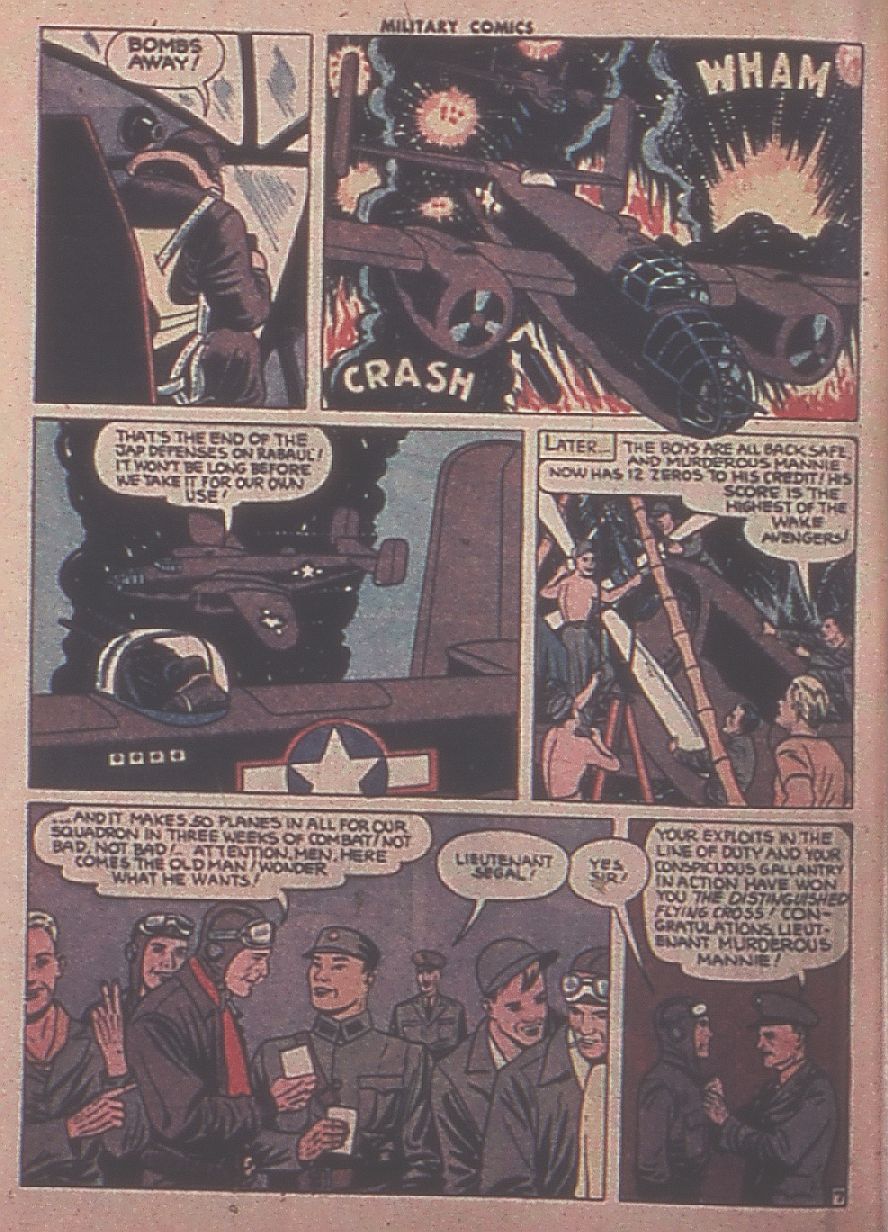 Read online Military Comics comic -  Issue #31 - 58