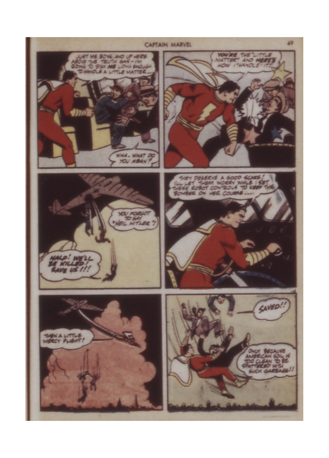 Read online Captain Marvel Adventures comic -  Issue #12 - 49