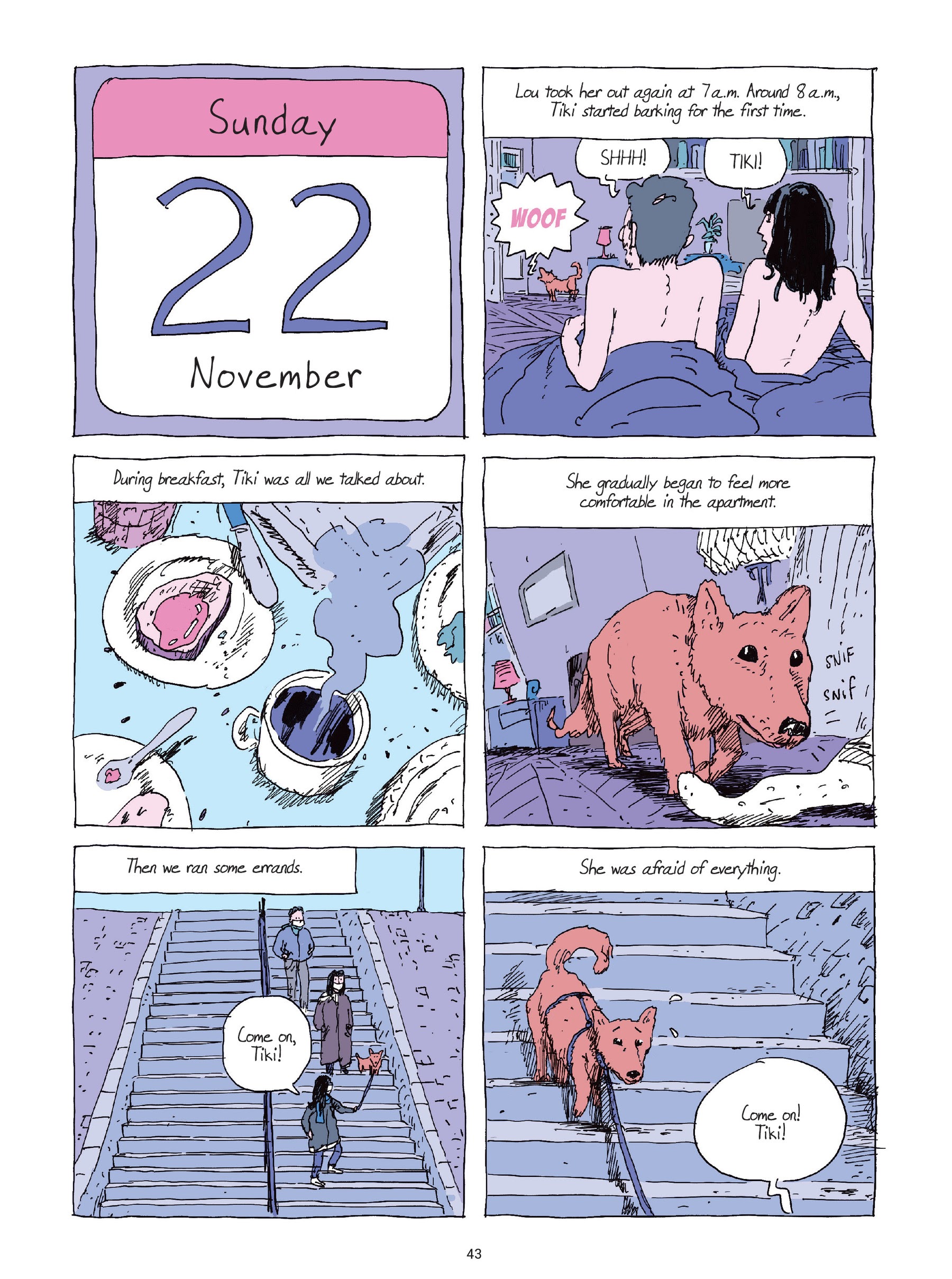 Read online Tiki: A Very Ruff Year comic -  Issue # TPB - 42