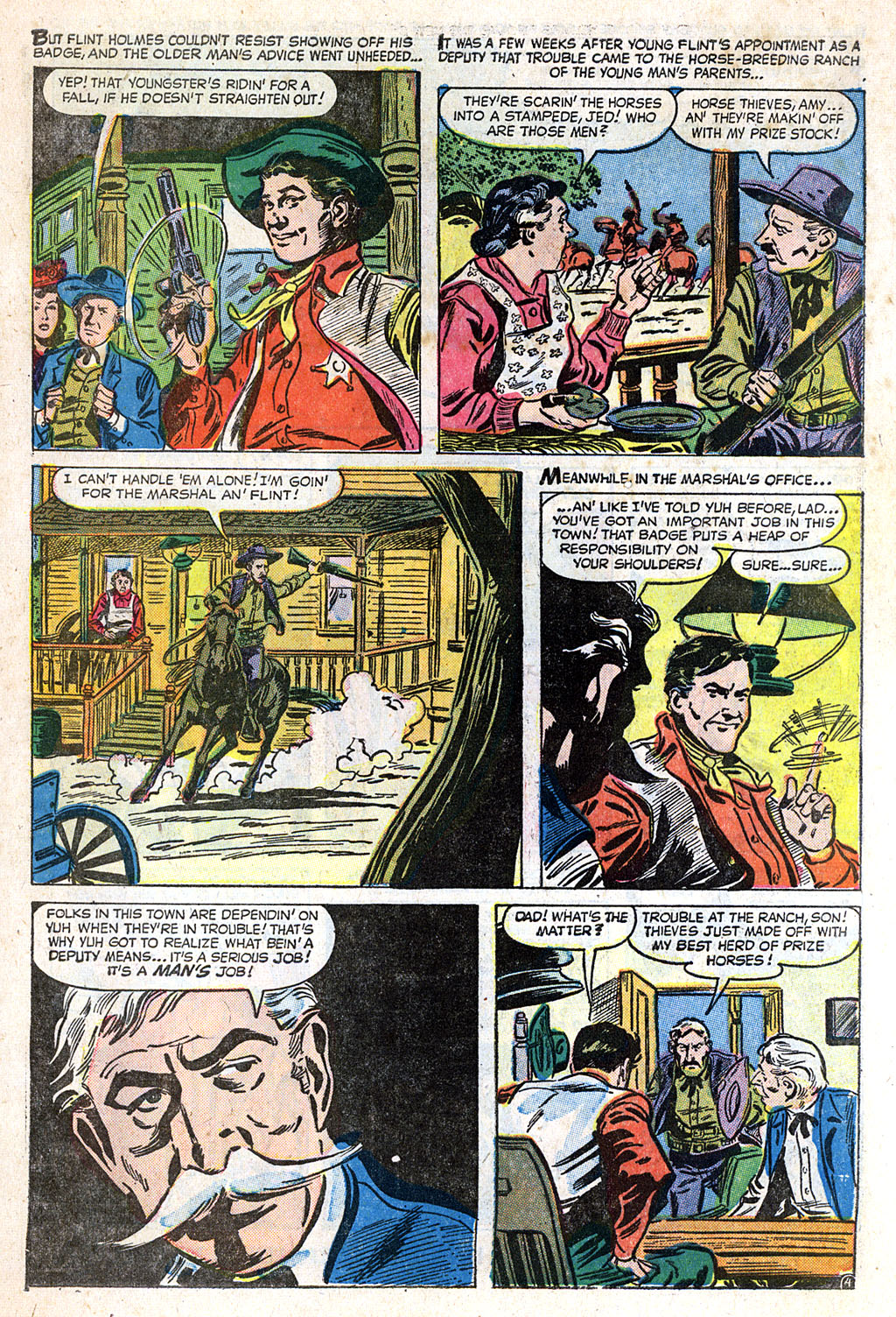 Read online Western Outlaws (1954) comic -  Issue #10 - 31