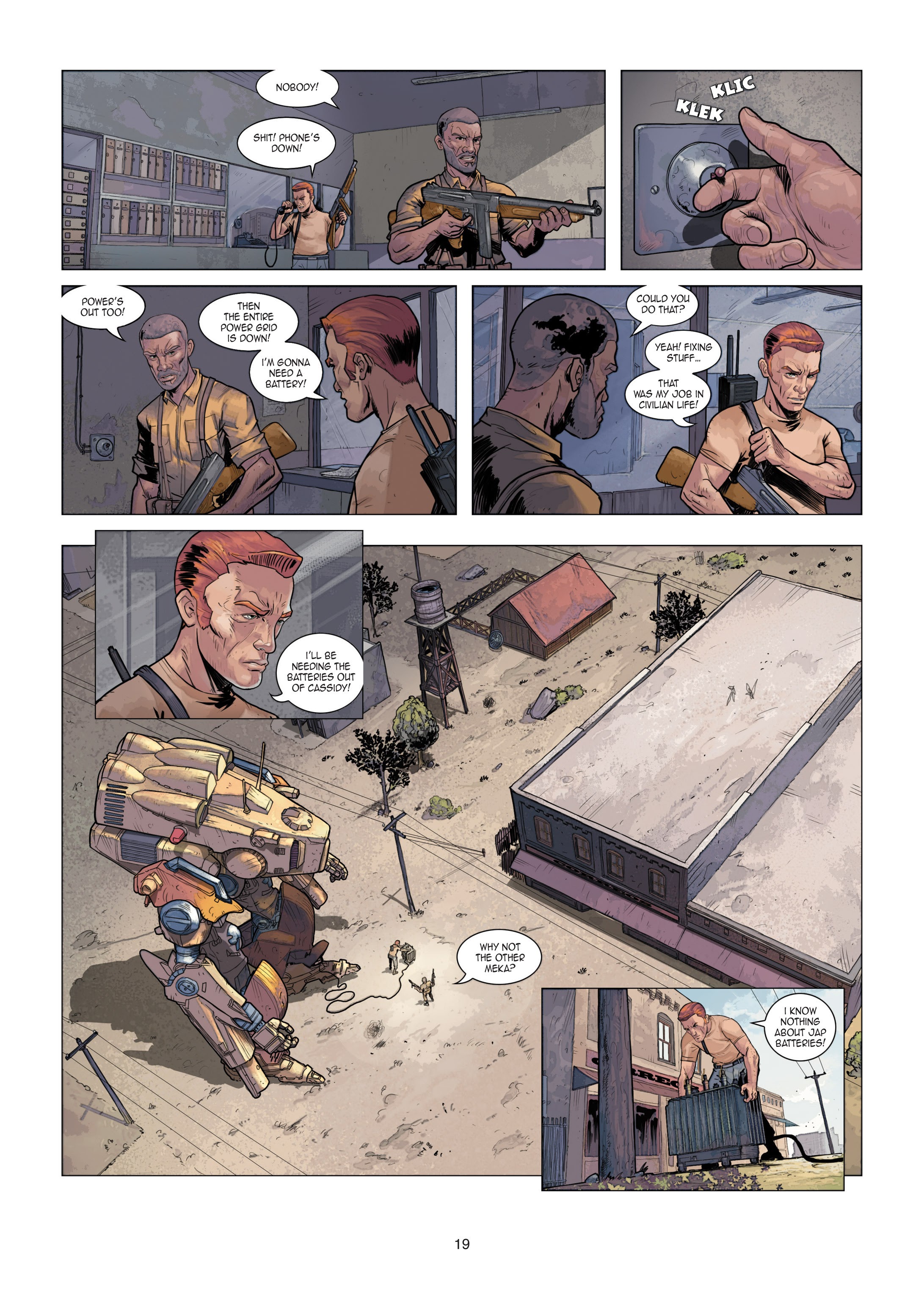 Read online Iron Squad comic -  Issue #4 - 19