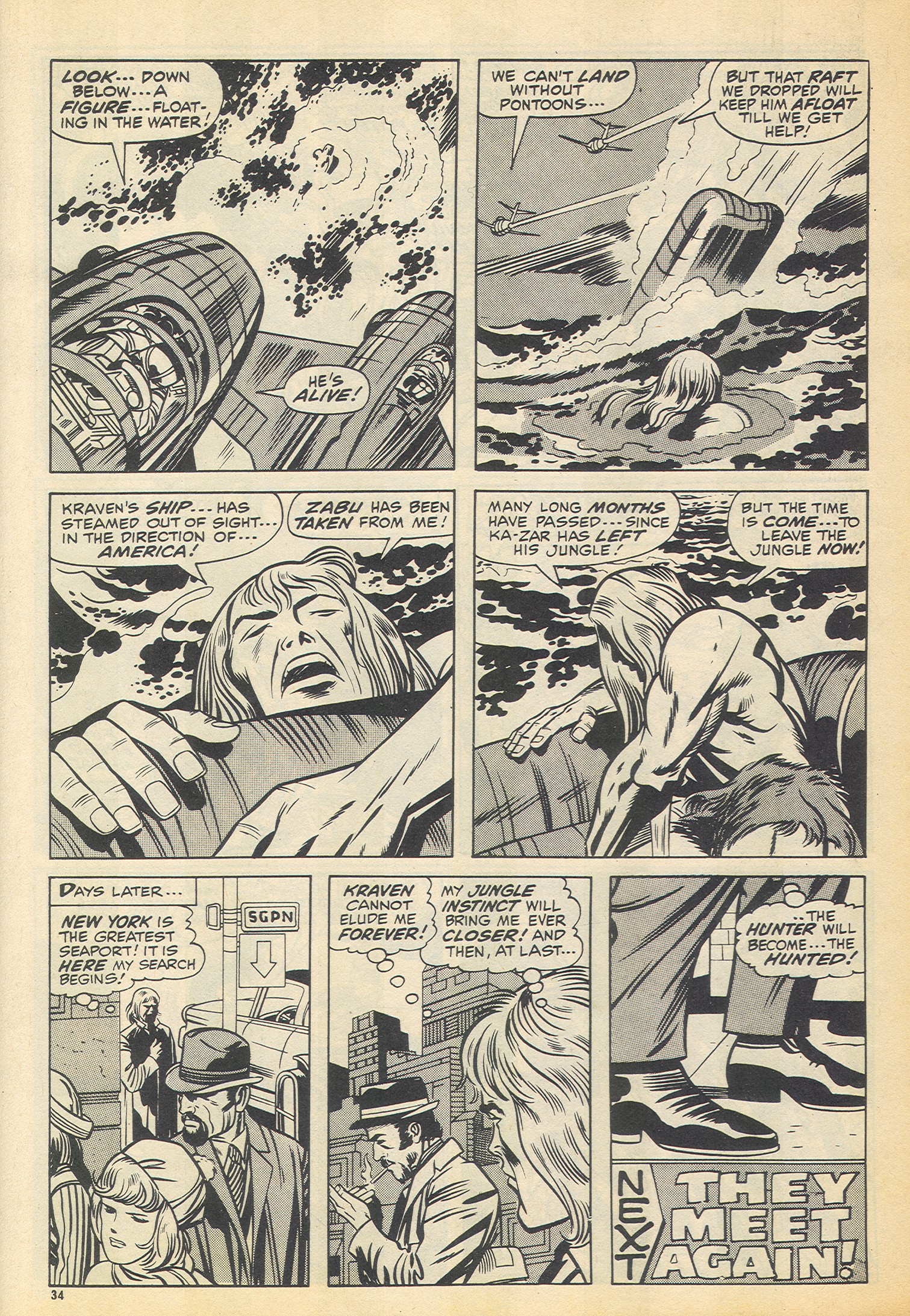 Read online Planet of the Apes (1974) comic -  Issue #2 - 34