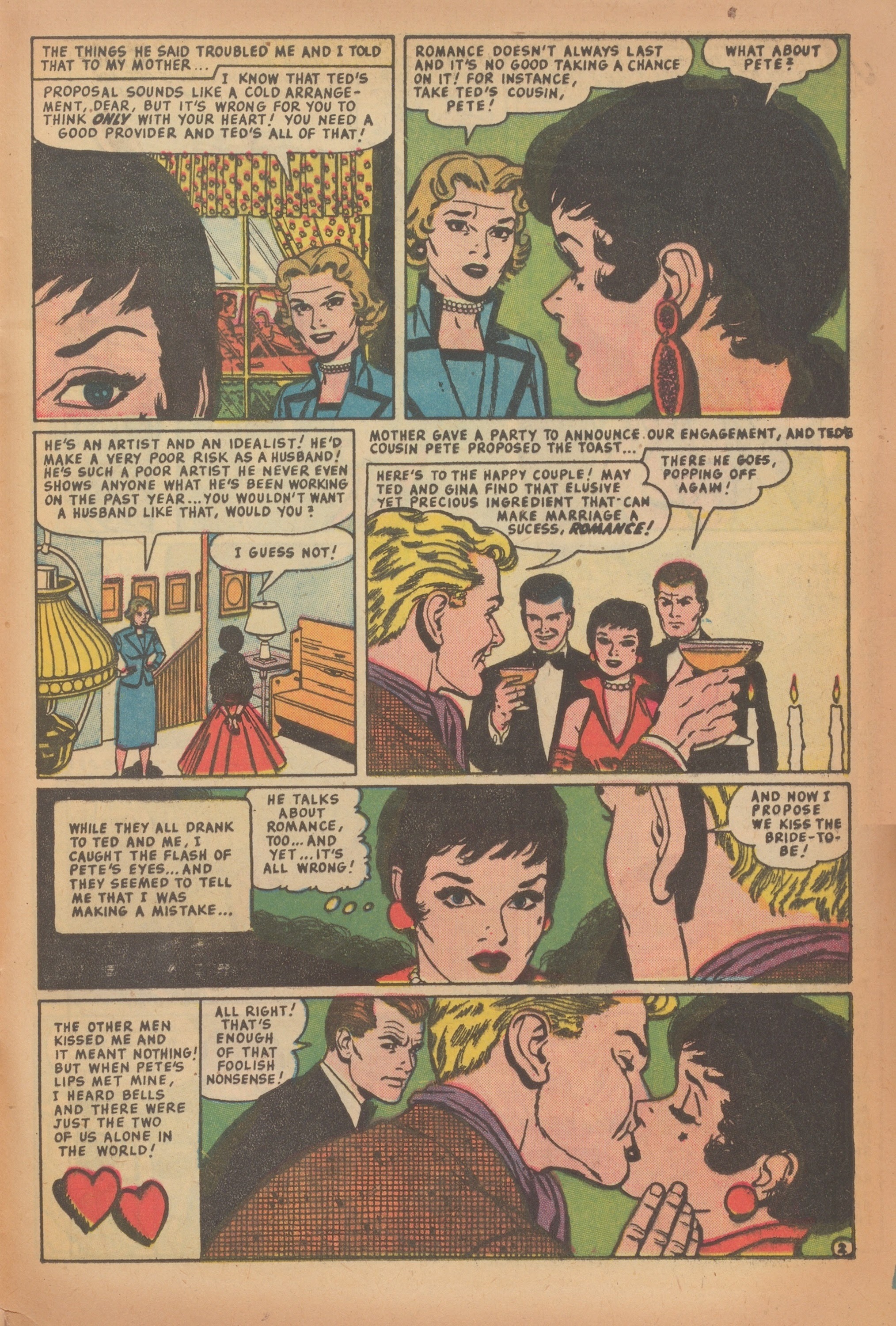 Read online Love Romances comic -  Issue #61 - 29