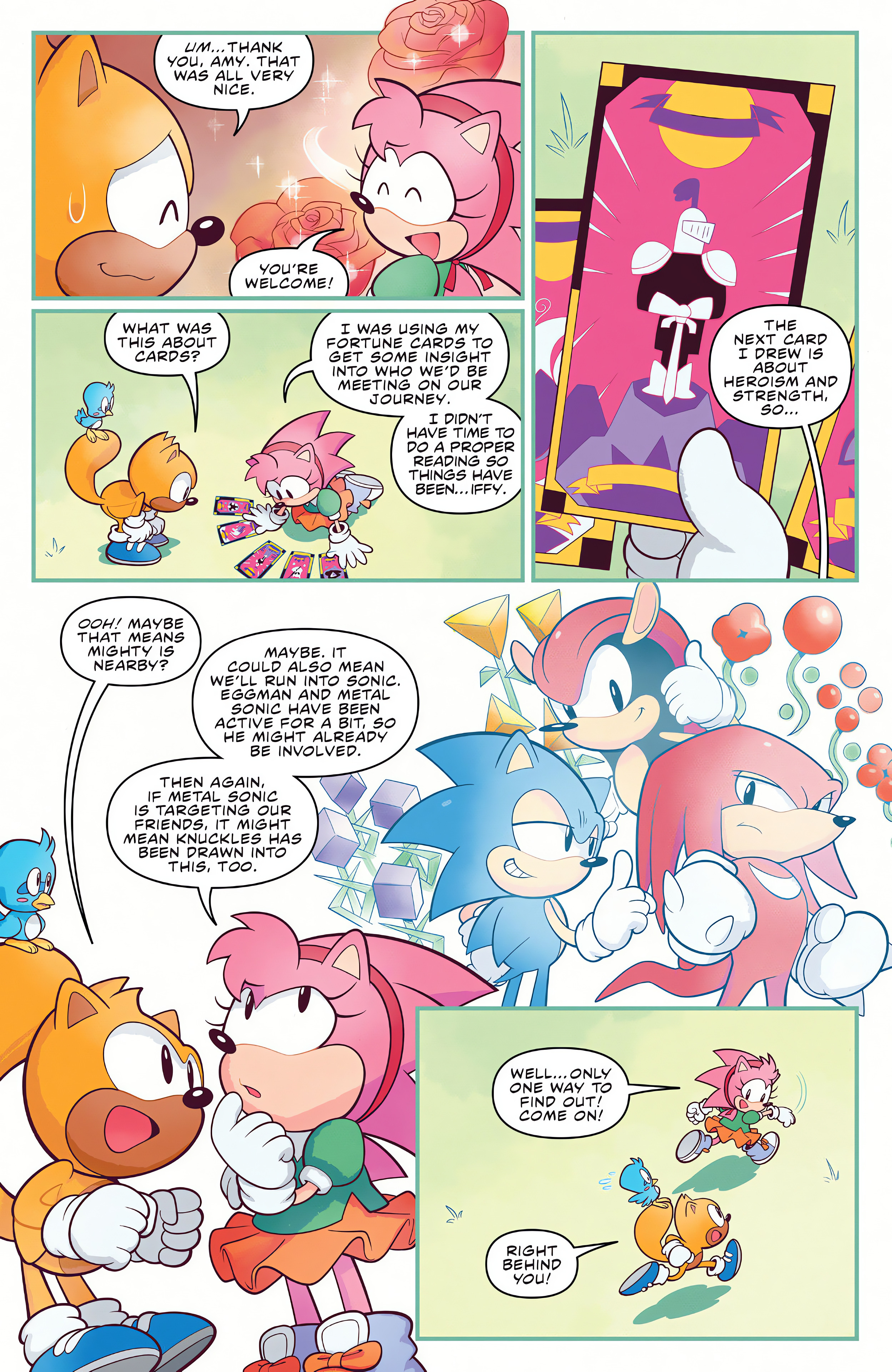 Read online Sonic the Hedgehog: Amy's 30th Anniversary Special comic -  Issue # Full - 14