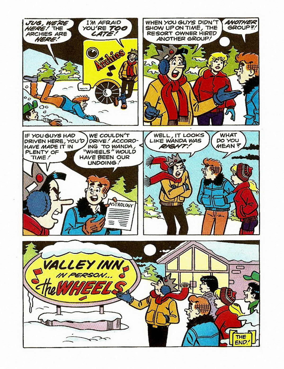 Read online Archie's Double Digest Magazine comic -  Issue #64 - 144